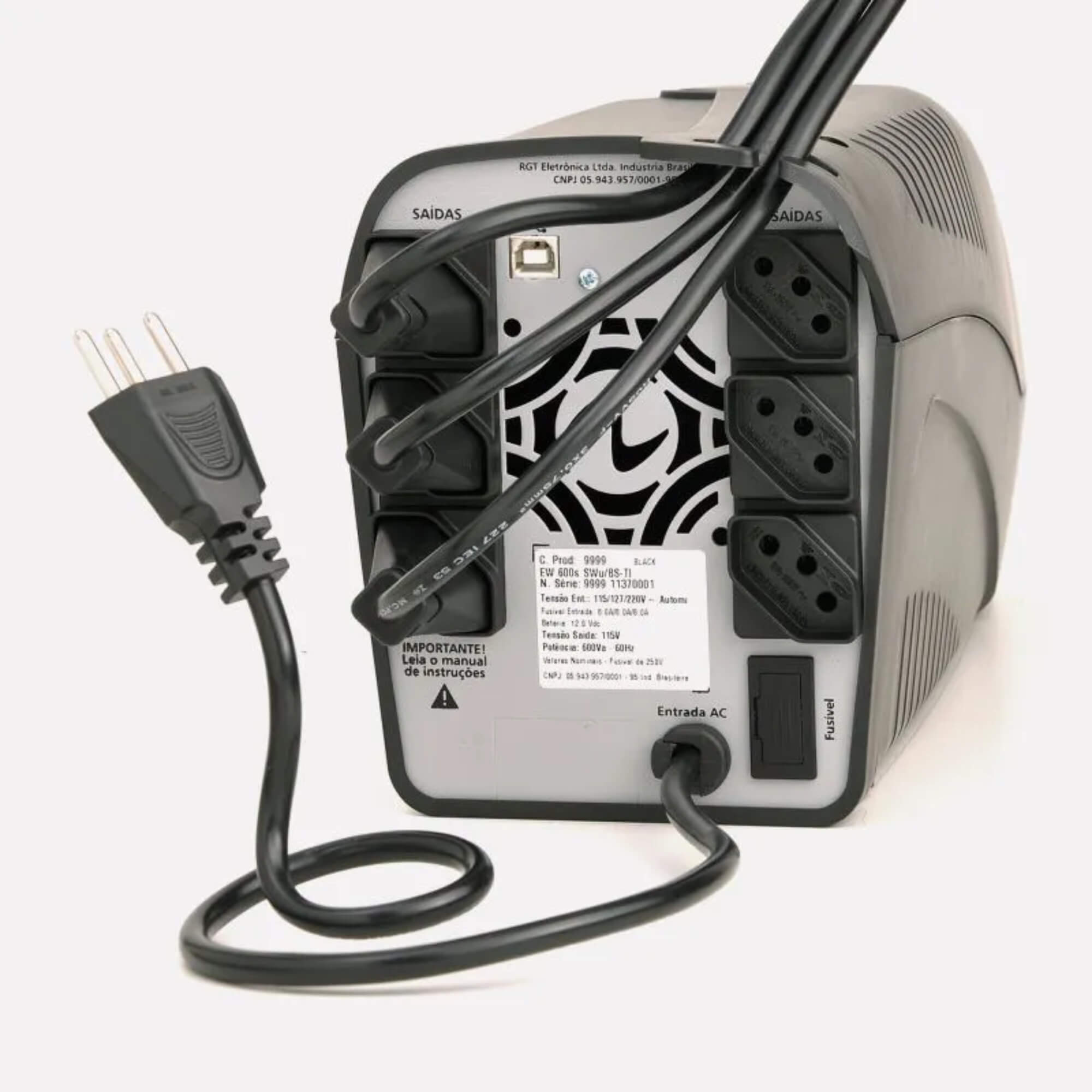 Nobreak Easy Way 1200VA STD-TI 60HZ Entrada 115-127-220V Saída 115V Ragtech - 20NEW4133