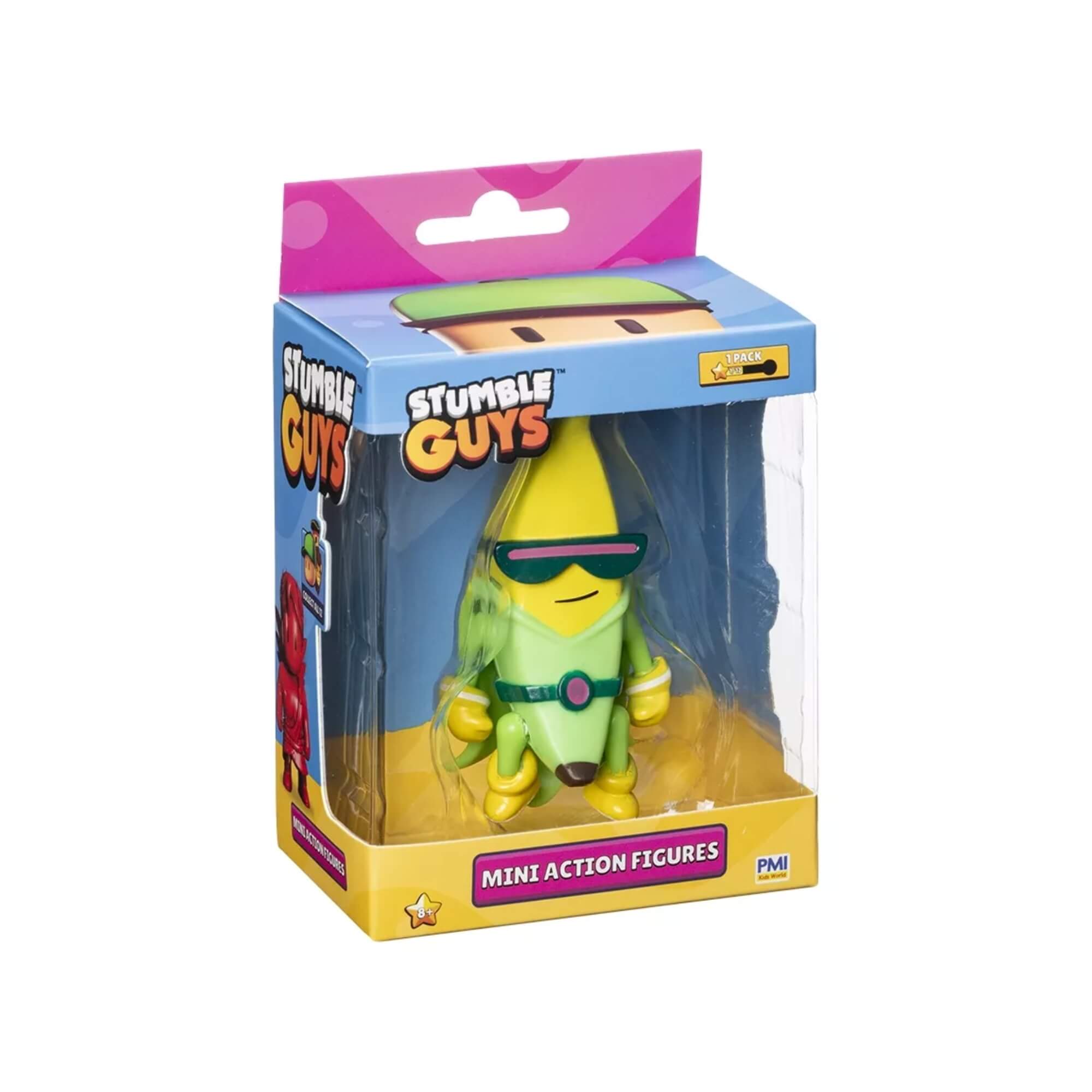Brinquedo Infantil Boneco Stumble Guys Serie 2 Sortido e Unitário Multikids - BR2373