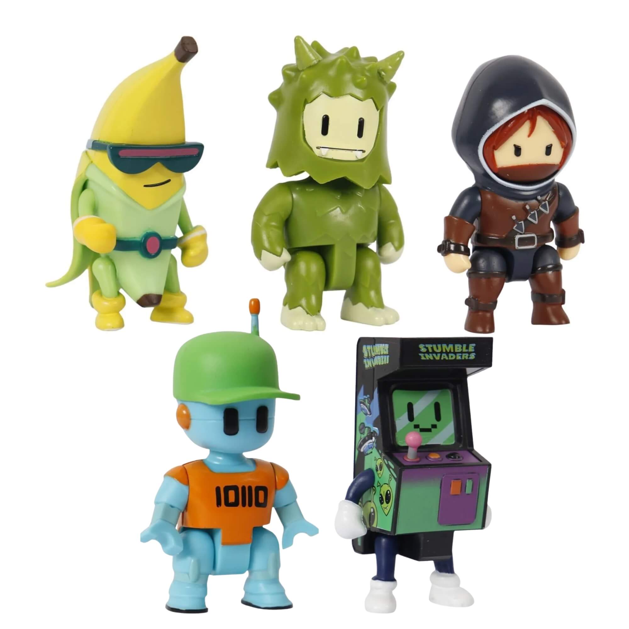 Pack com 6 Bonecos Brinquedo Stumble Guys Série 2 - Sortido e Unitário Multikids - BR2377