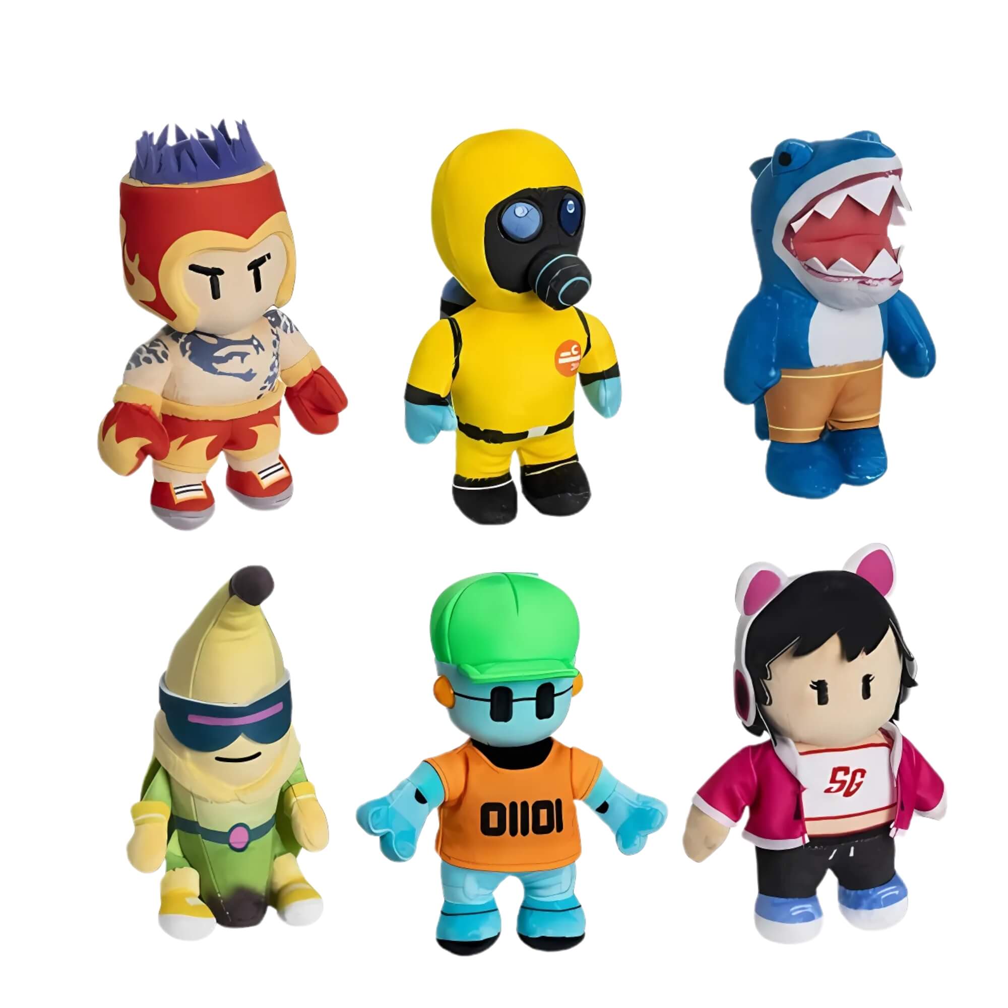 Pelúcia Stumble Guys Serie 2 16cm Sortida e Unitária Multikids - BR2379