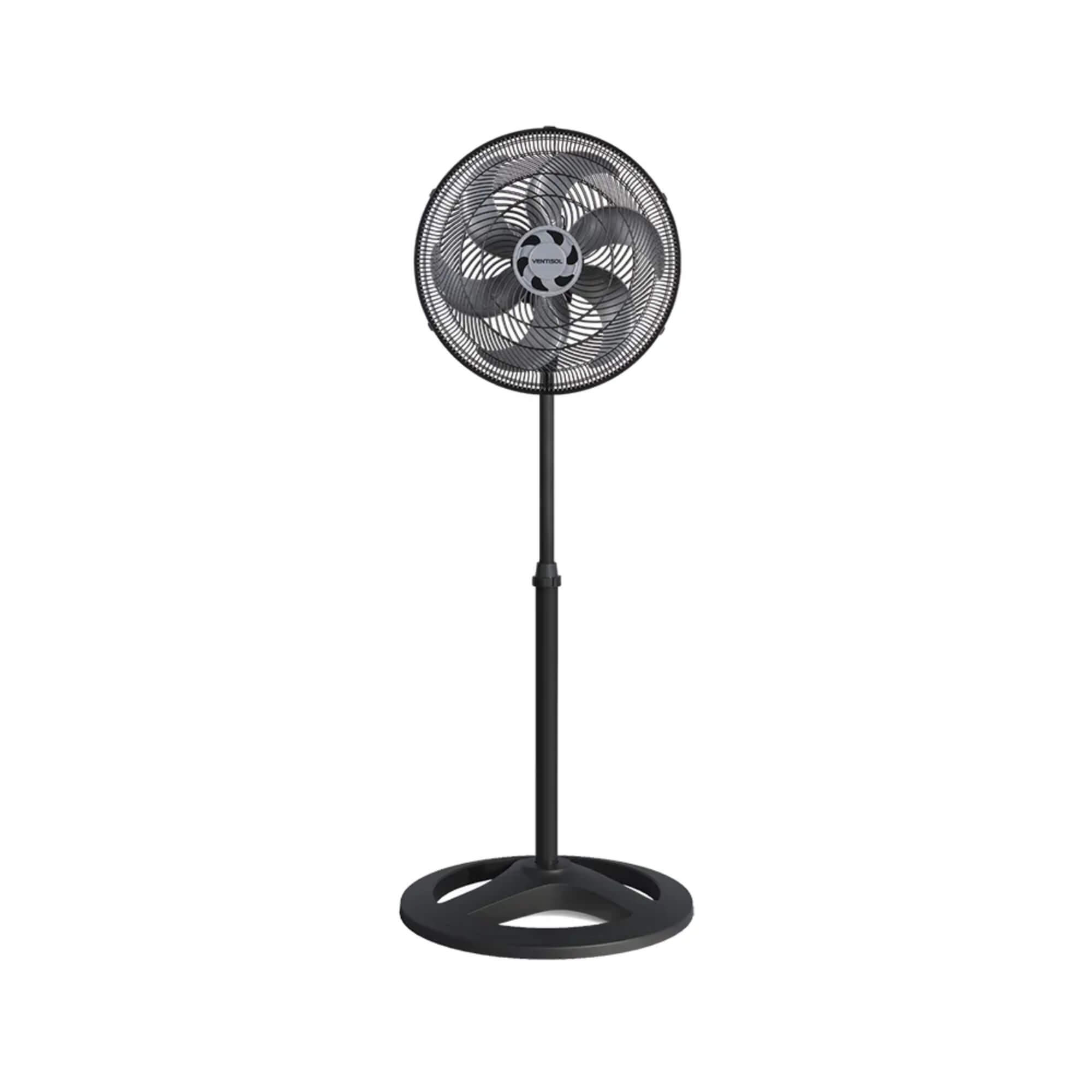 Ventilador de Coluna Turbo 6 Pás 40cm Preto 220V Premium Ventisol - 3851