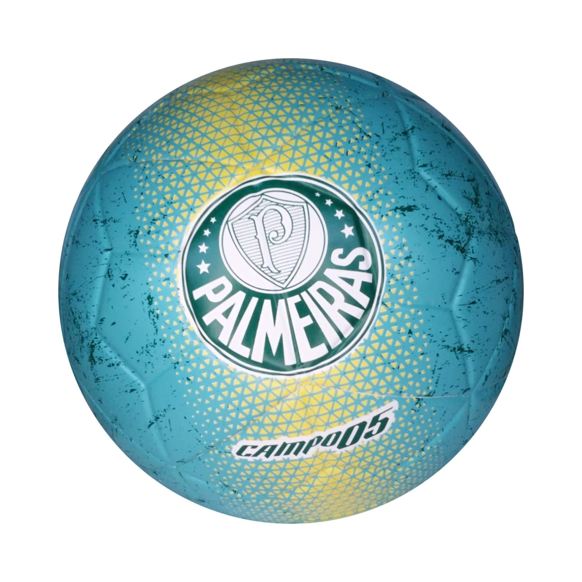 Bola Futebol PVC/PU Nº5 Verde Água Palmeiras Futebol e Magia - 4144