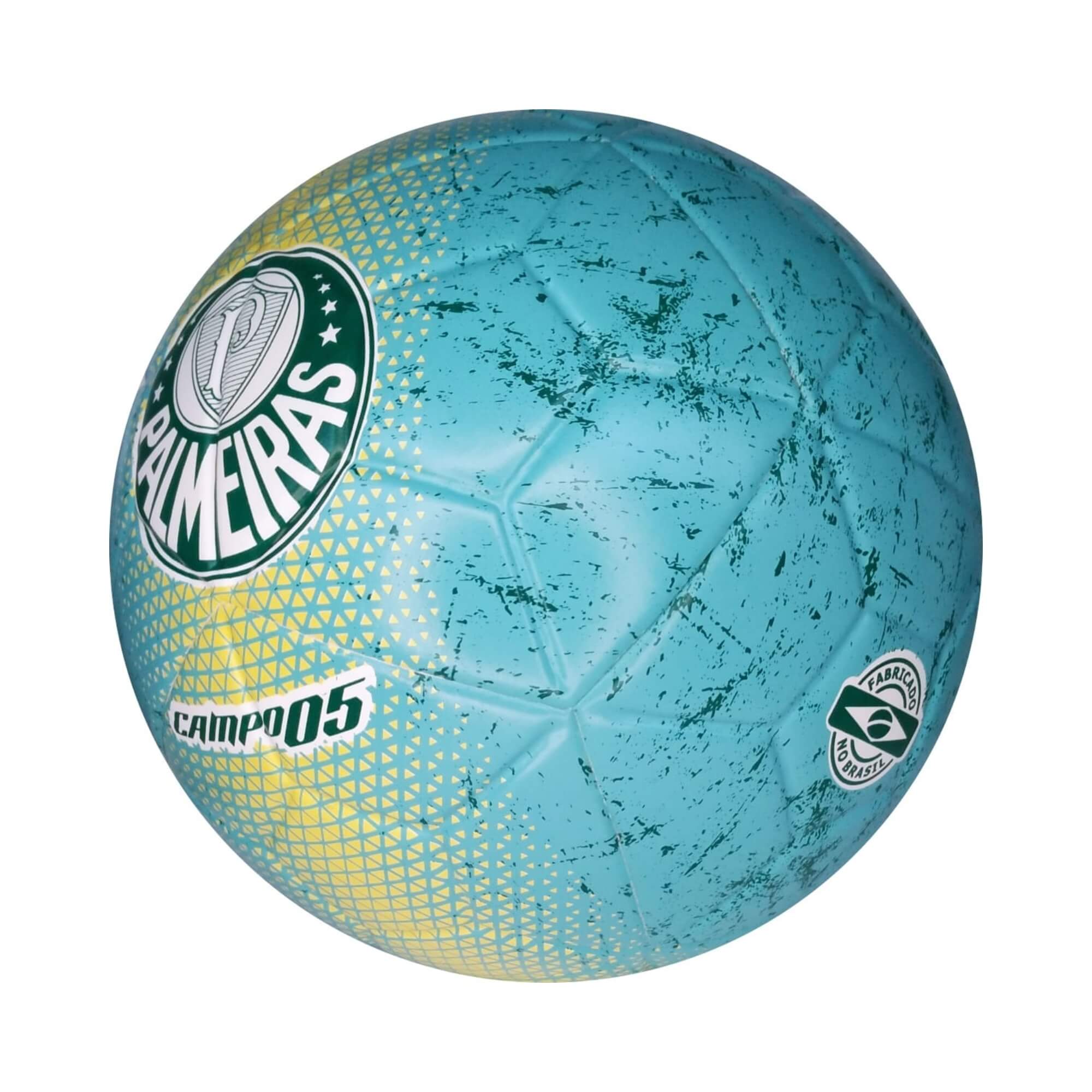 Bola Futebol PVC/PU Nº5 Verde Água Palmeiras Futebol e Magia - 4144