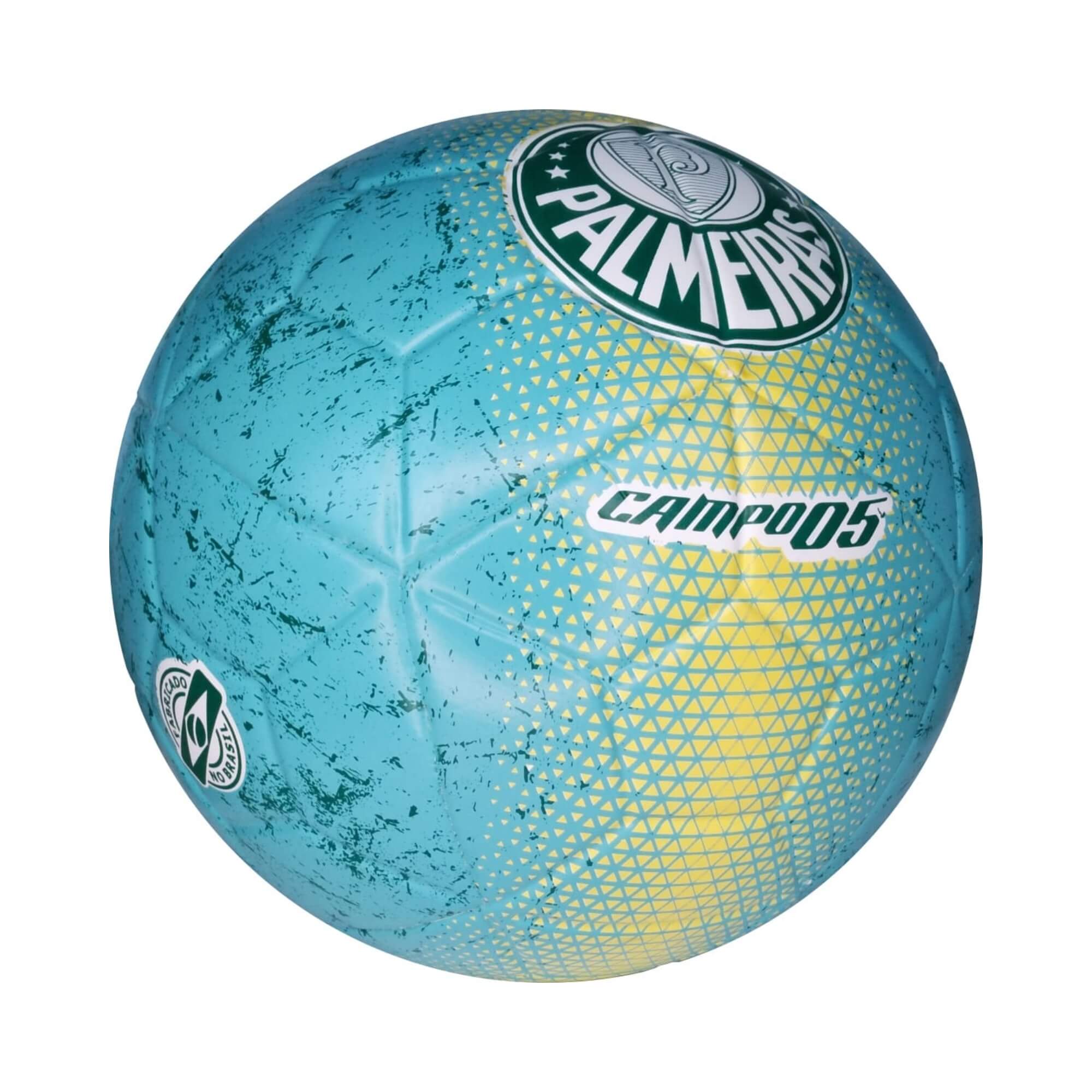 Bola Futebol PVC/PU Nº5 Verde Água Palmeiras Futebol e Magia - 4144