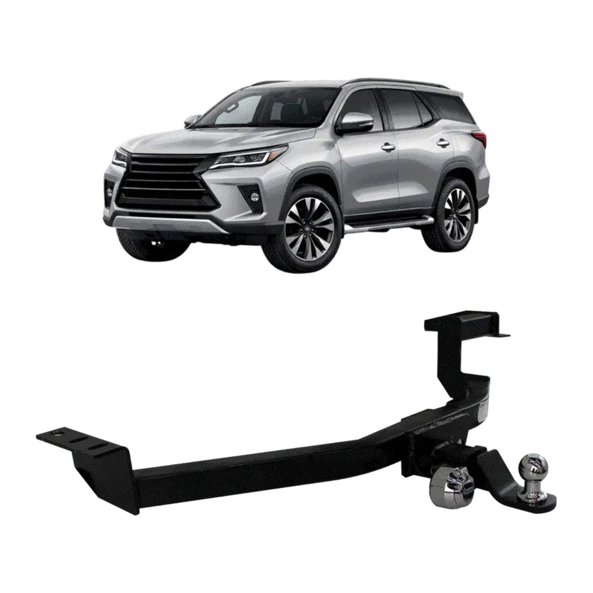 Engate Reboque Removível Hilux SW4 2022 a 2025 1500kg Braconi - BRCREMIM258