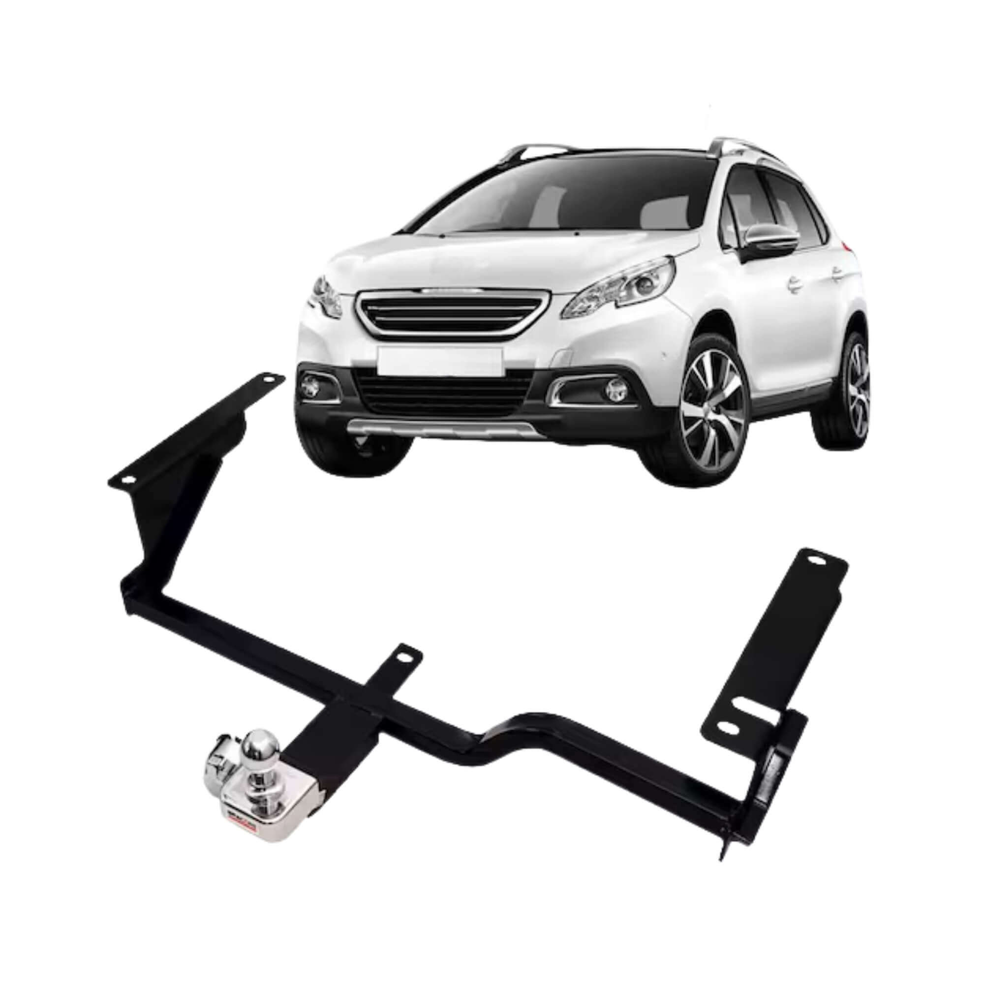Engate Reboque Rabicho Fixo Peugeot 2008 2024/2025 450Kg Braconi - BRCIM273