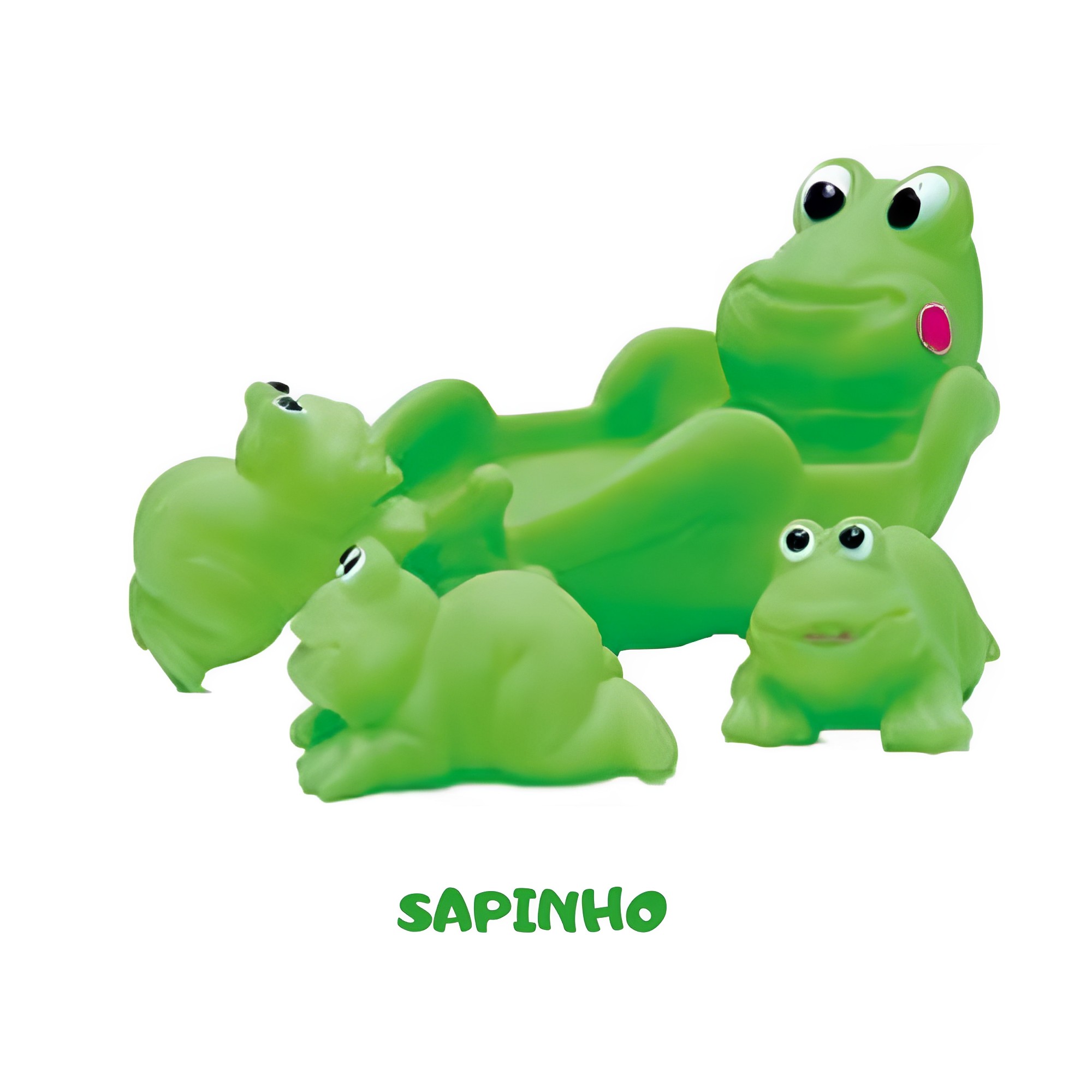 COMP Kit Piscina Infantil MOR Quadrada 400 Litros + 1 Brinquedo Borracha Sortido