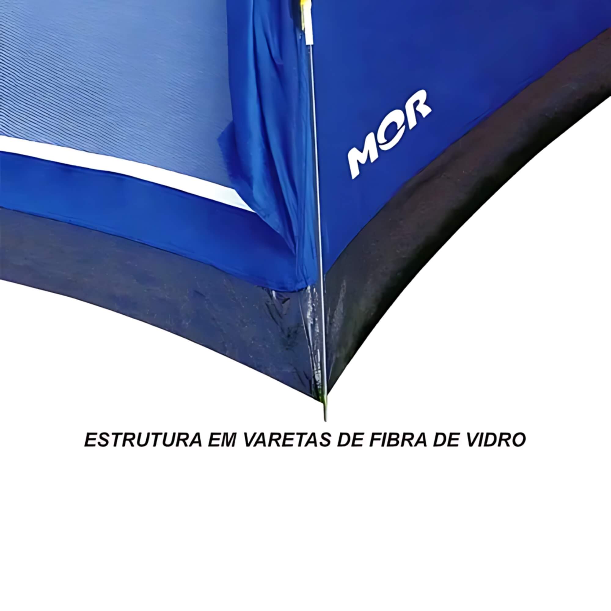 COMP Kit Barraca Camping Casal Iglu + Colchão Inflável Casal Multiuso com Inflador  - MOR