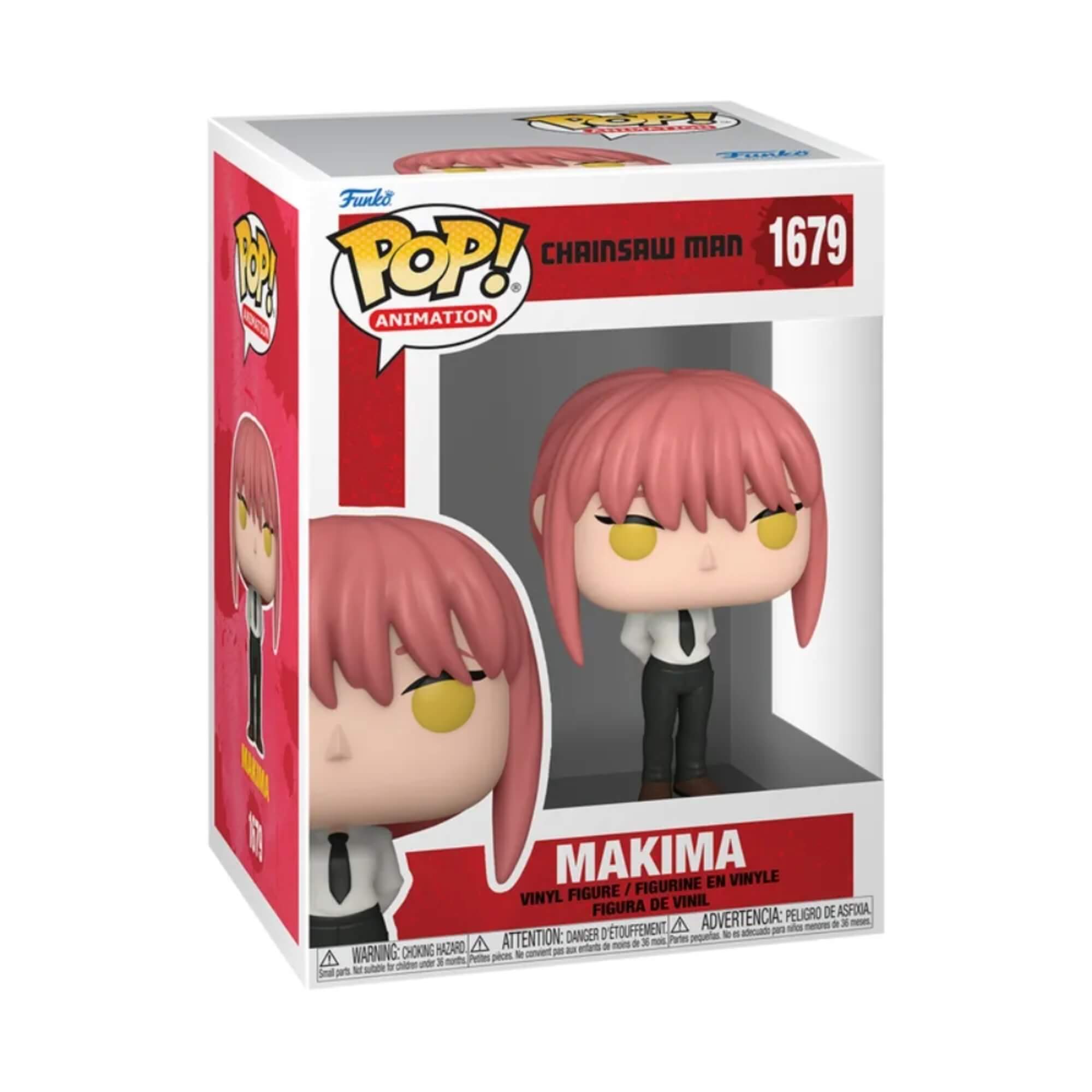Boneco Funko Pop! Chainsaw Man - Makima 1679 16cm Material Vinil Candide - 11611