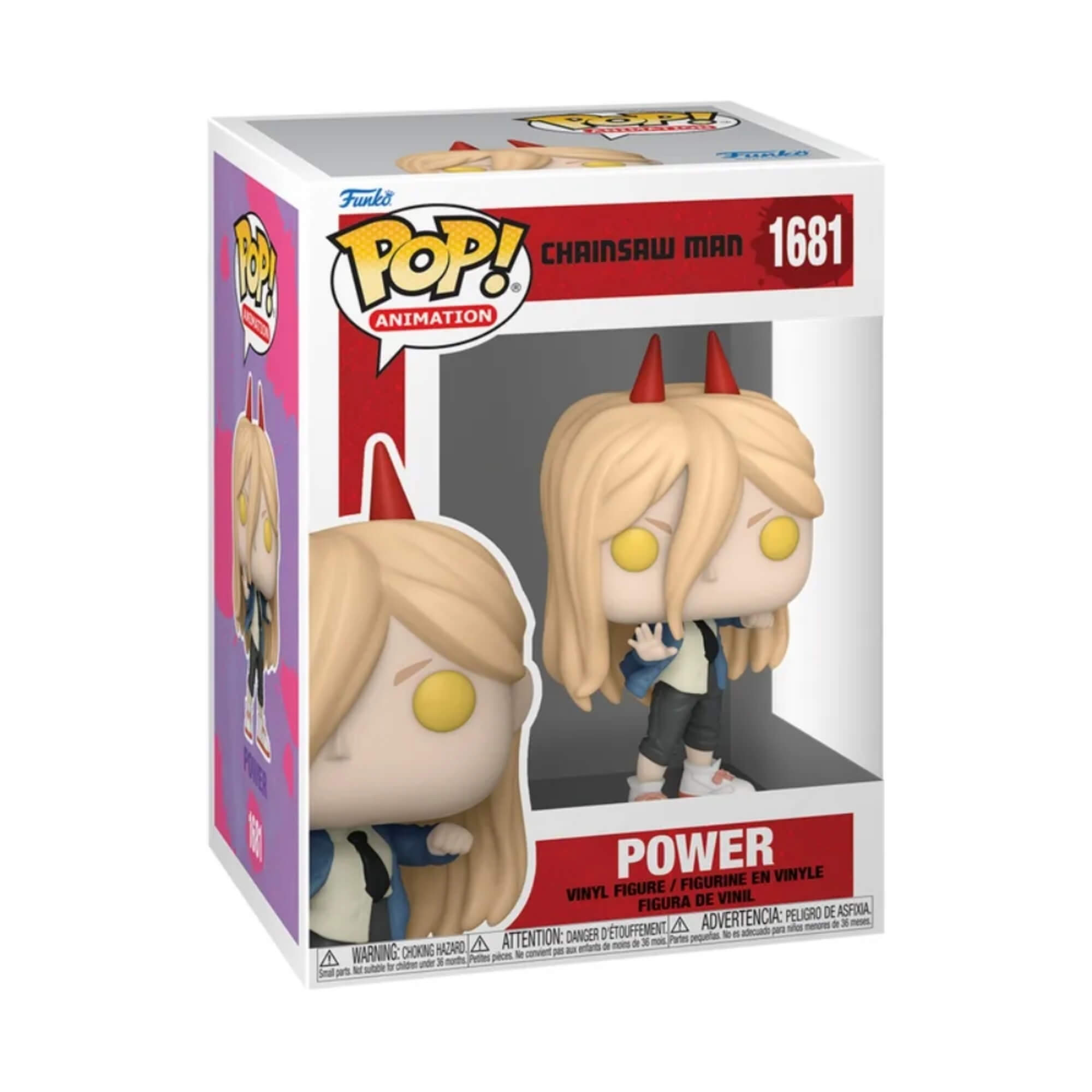 Boneco Funko Pop! Chainsaw Man - Power 1681 16cm Material Vinil Candide - 11613