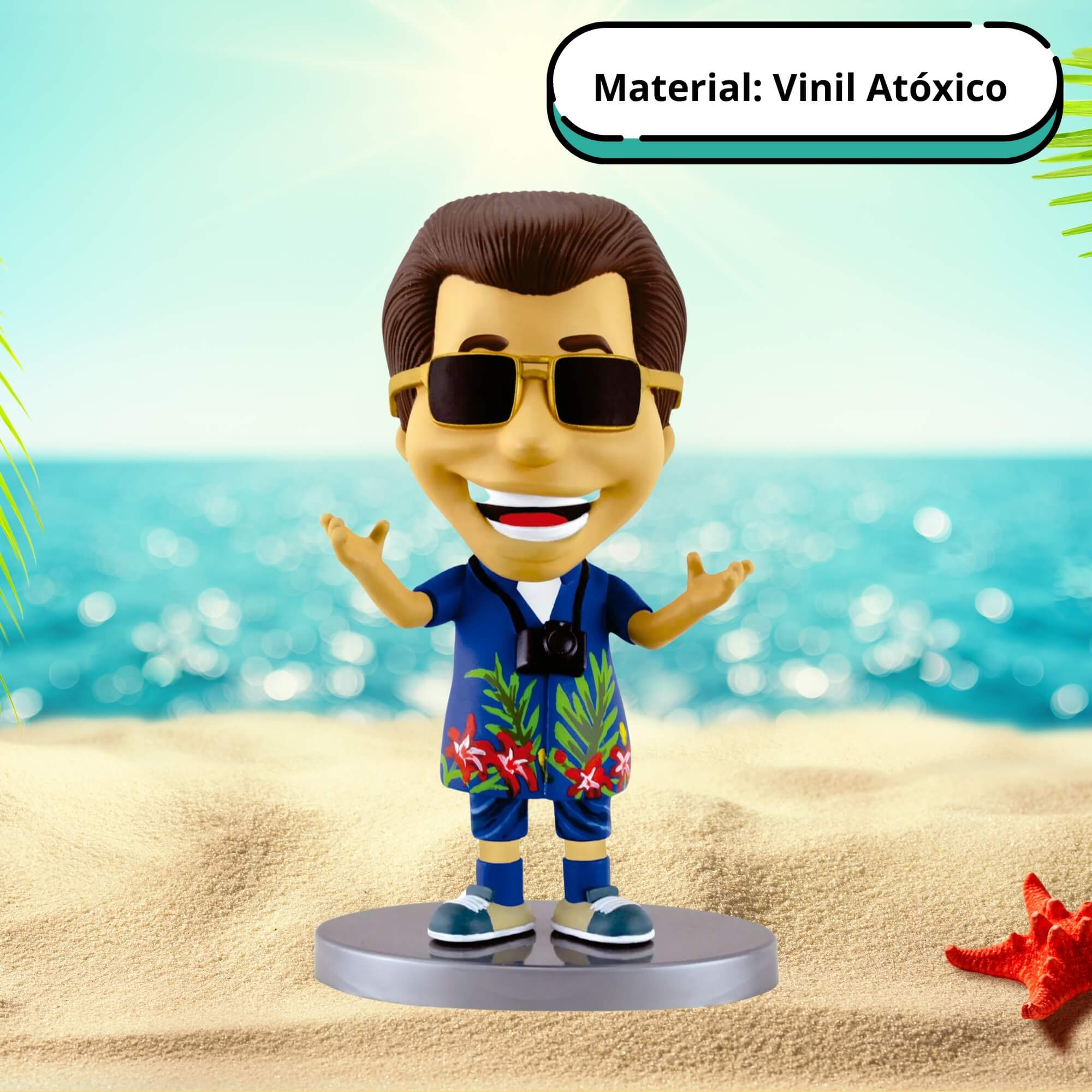 Fandom Box Boneco Colecionável Silvinho Turista Material Vinil Atóxico Lider - 3682