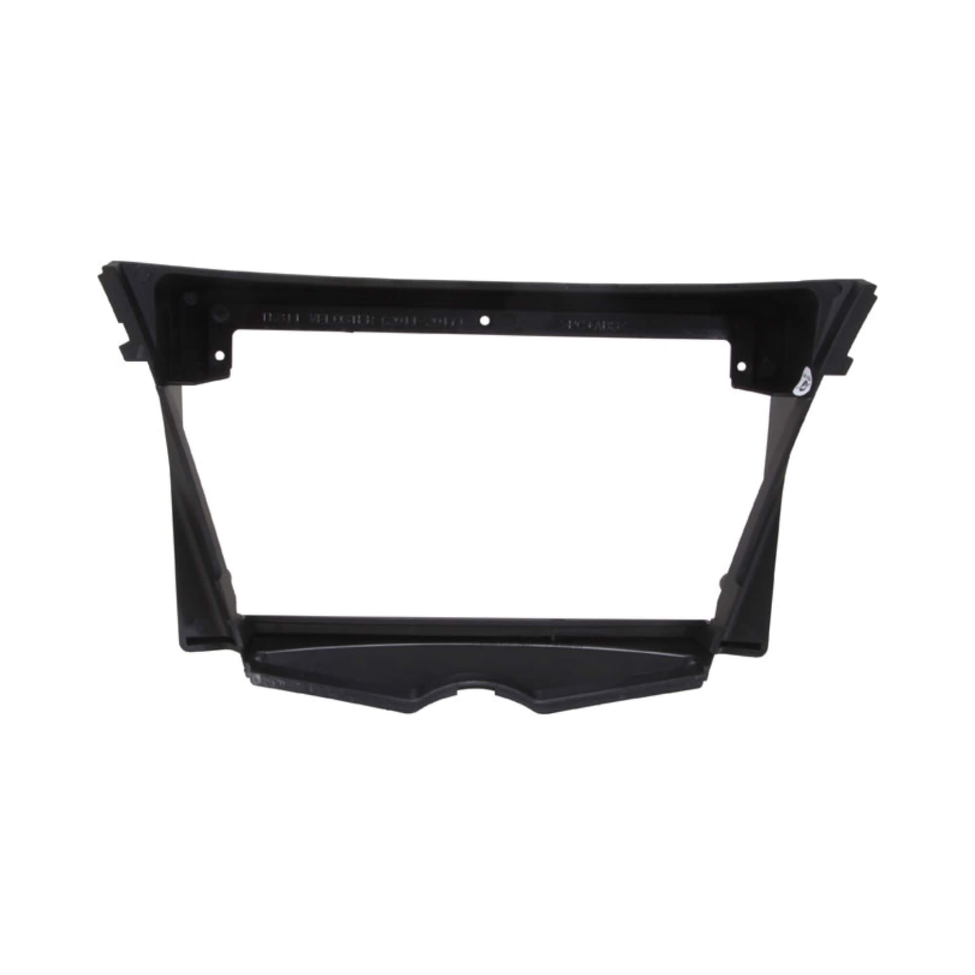 Moldura 9" Pol na cor Preta compatível c/ Hyundai Veloster 11/16 Padrão Chinês Expex - EPX9HY016