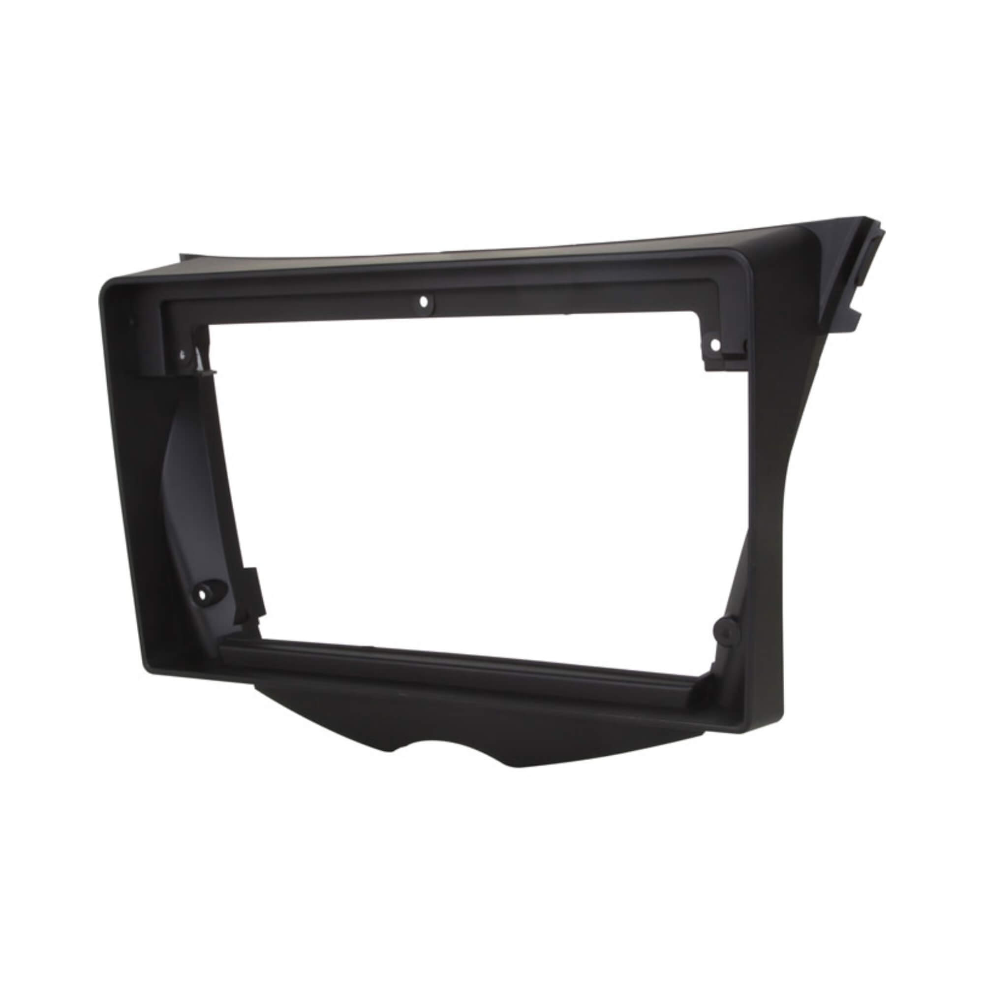 Moldura 9" Pol na cor Preta compatível c/ Hyundai Veloster 11/16 Padrão Chinês Expex - EPX9HY016