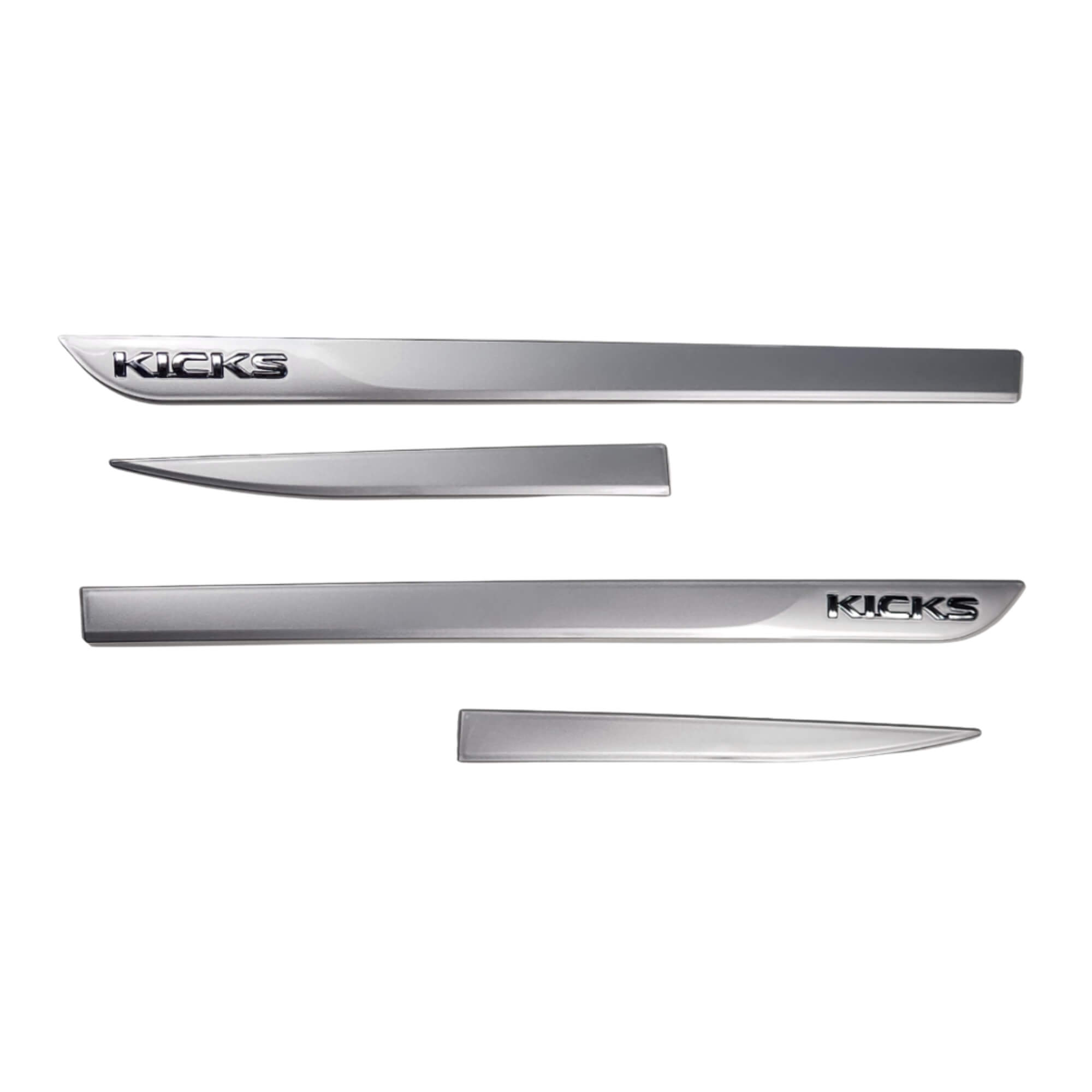 Friso T. Original Cromo 4P Kicks 2016 em diante Bx Relevo 4 Pç Prata Classic Grid - 3054C-PTA-I