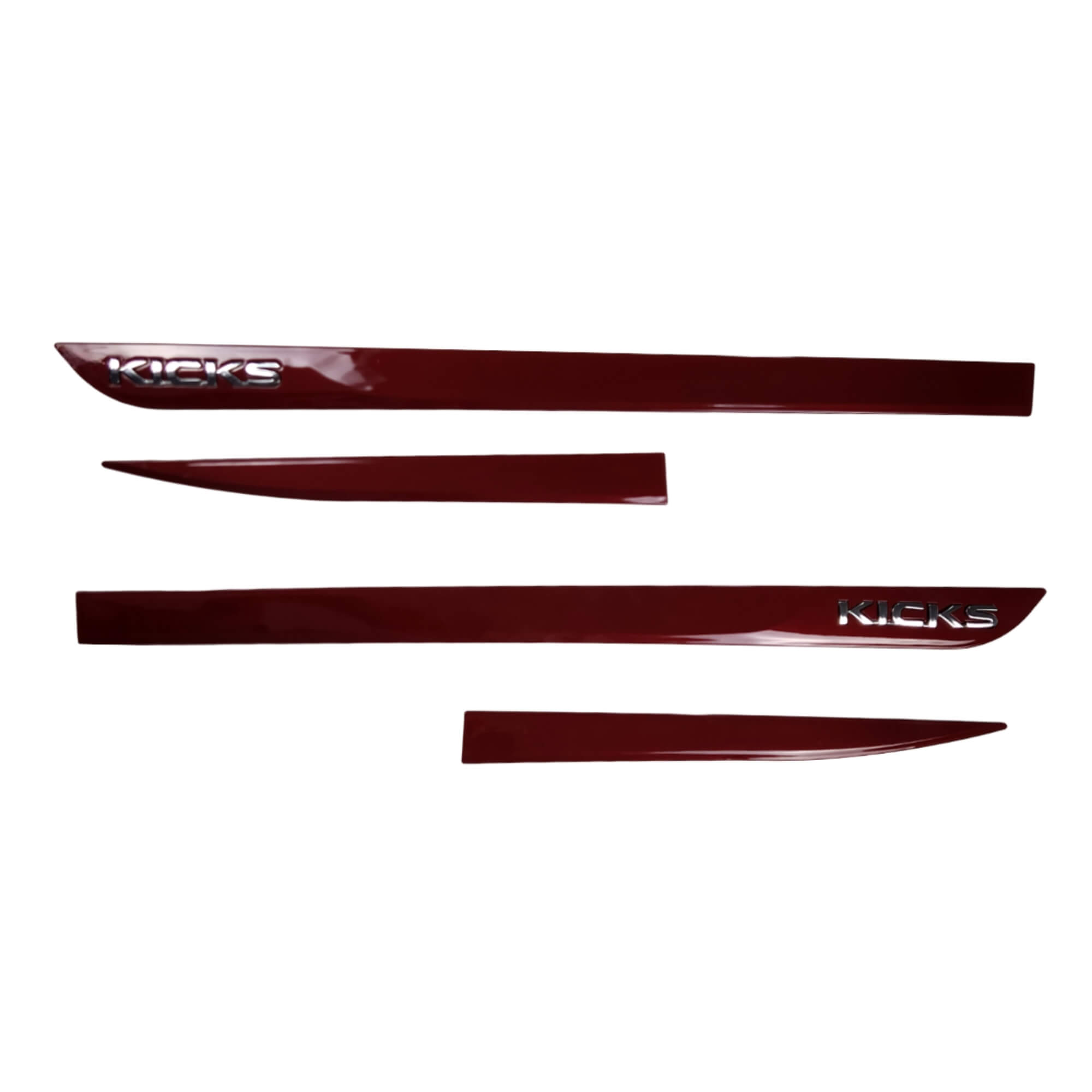 Friso T. Original Cromo 4P Kicks 2016 em diante Bx Relevo 4 Pç Vermelho Malbec Grid - 3056C-VEM-I