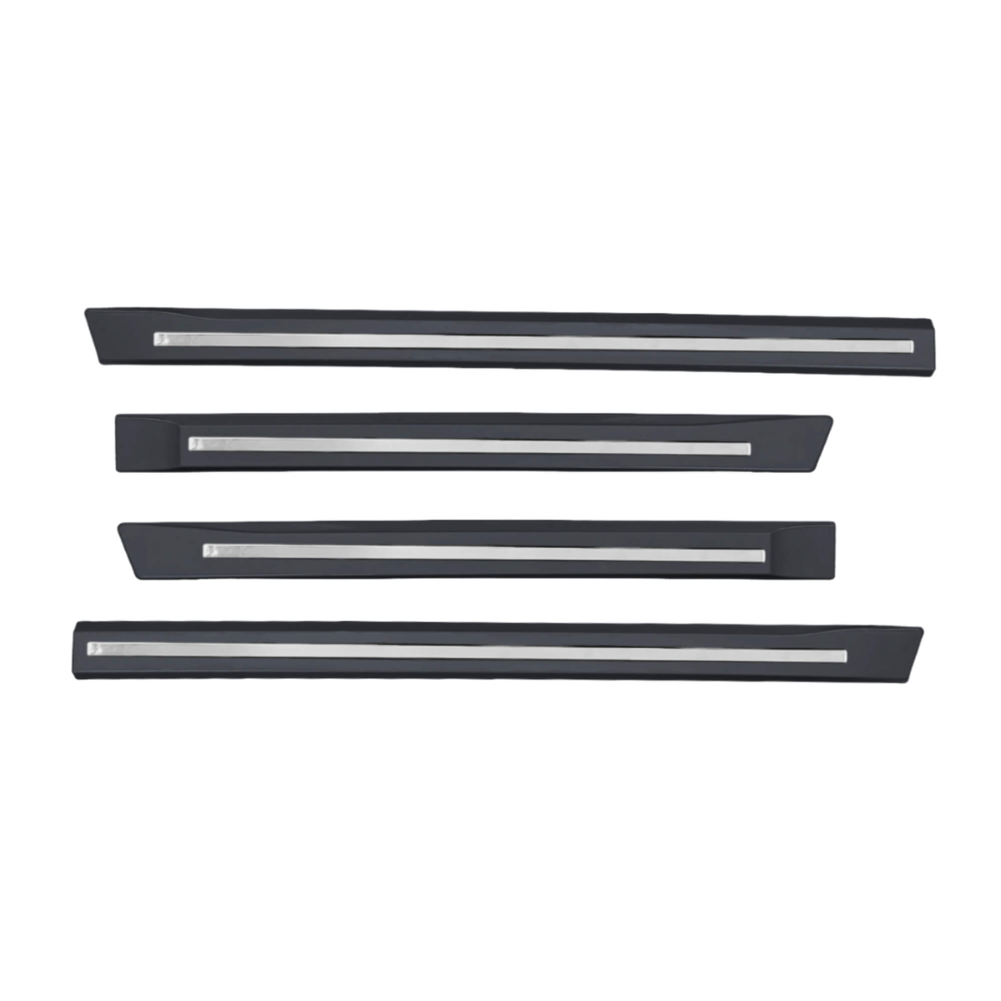 Friso T. Original Filete Cromo 4P Rampage 2024 em diante 4 Pç Cinza Sting Grey Grid - 3603C-CZA-I