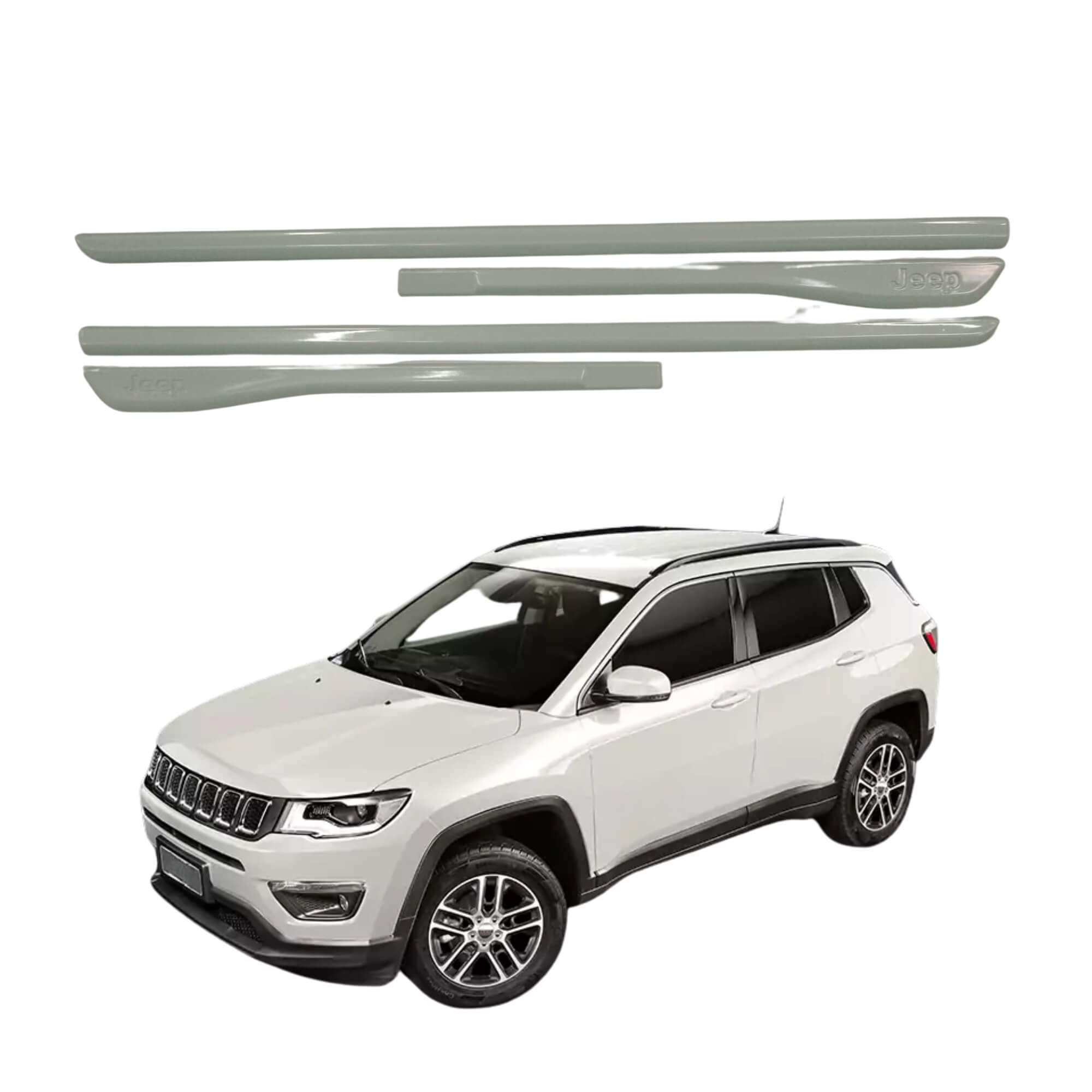 Friso T. Original 4P Compass 2021 em diante Baixo Relevo 4 Peças Branco P. Grid - 4603AC-BCO-I