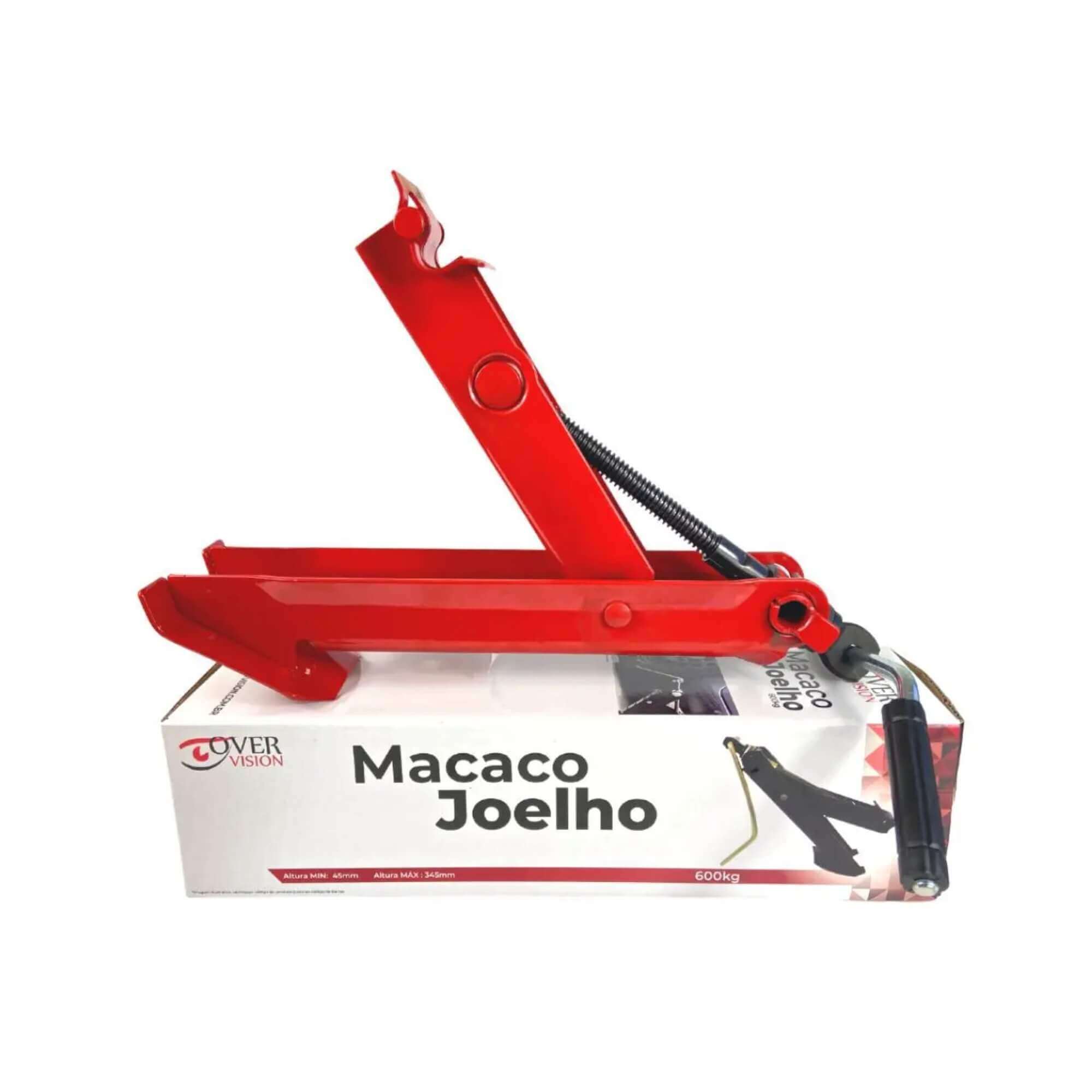 Macaco Joelho Universal até 600Kg Segurança Automotiva Overvision - MAC-0007