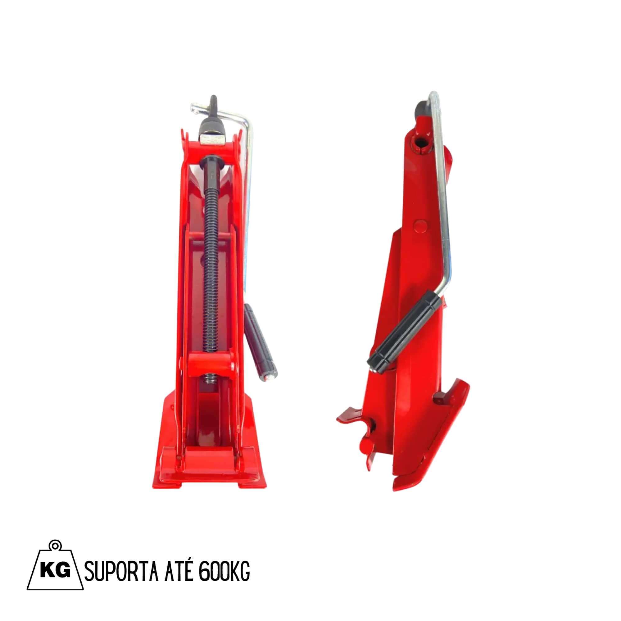 Macaco Joelho Universal até 600Kg Segurança Automotiva Overvision - MAC-0007