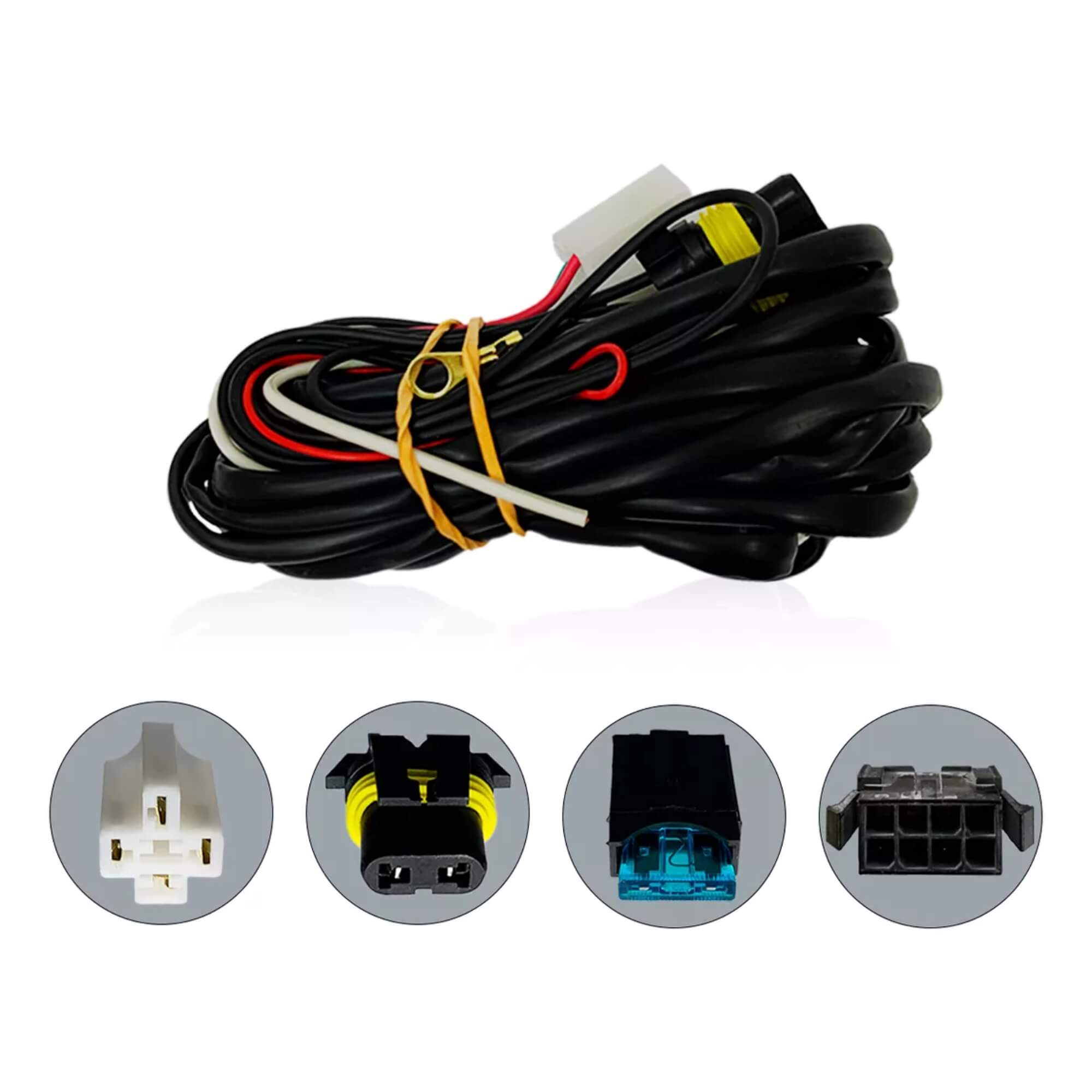 COMP Kit Farol de Milha Hyundai HB20 2023 Botao Modelo Original + Kit LED 6000K Nano