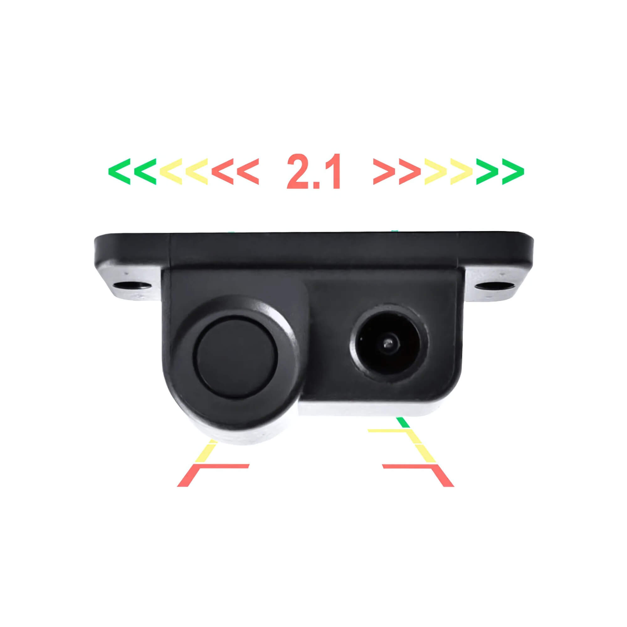 Câmera de Ré Automotiva c/ Sensor de Estacionamento MI SC Pro Line Roadstar - RS231BR MI