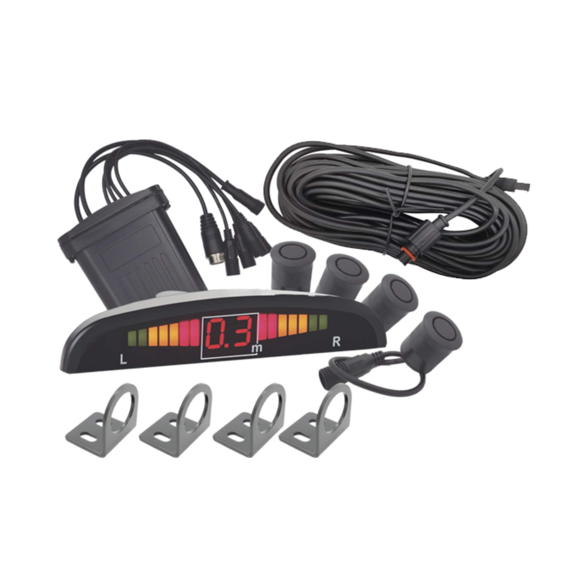 Sensor Automotivo de Estacionamento 24V Cor Preto MI Pro Line Roadstar - RS24BR PRETO MI
