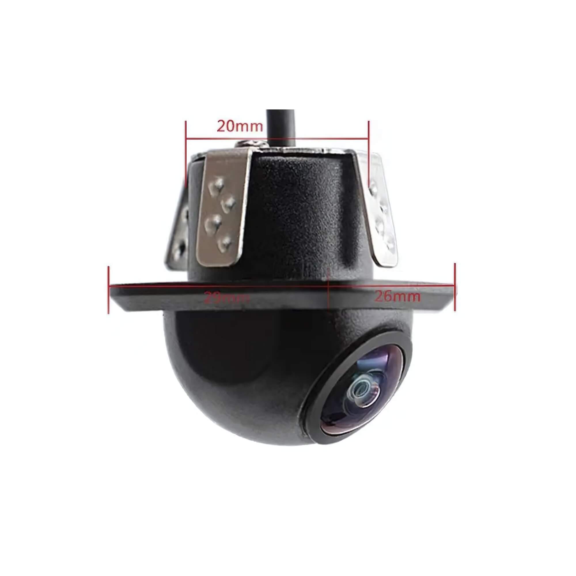 Câmera Auxiliar de Ré / Frontal Automotiva Tartaruga MI CT Pro Line Roadstar - RS280BR MI