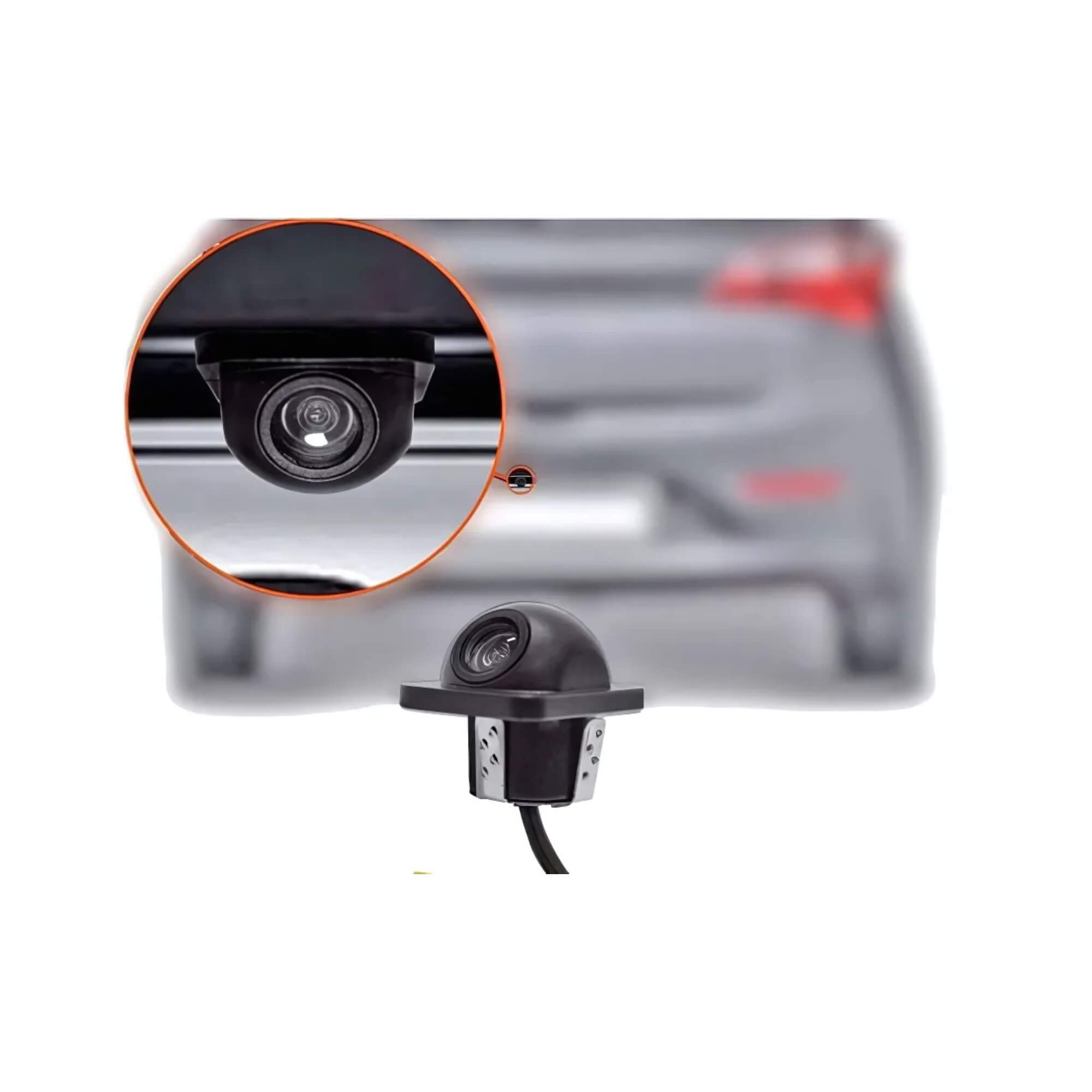 Câmera Auxiliar de Ré / Frontal Automotiva Tartaruga MI CT Pro Line Roadstar - RS280BR MI