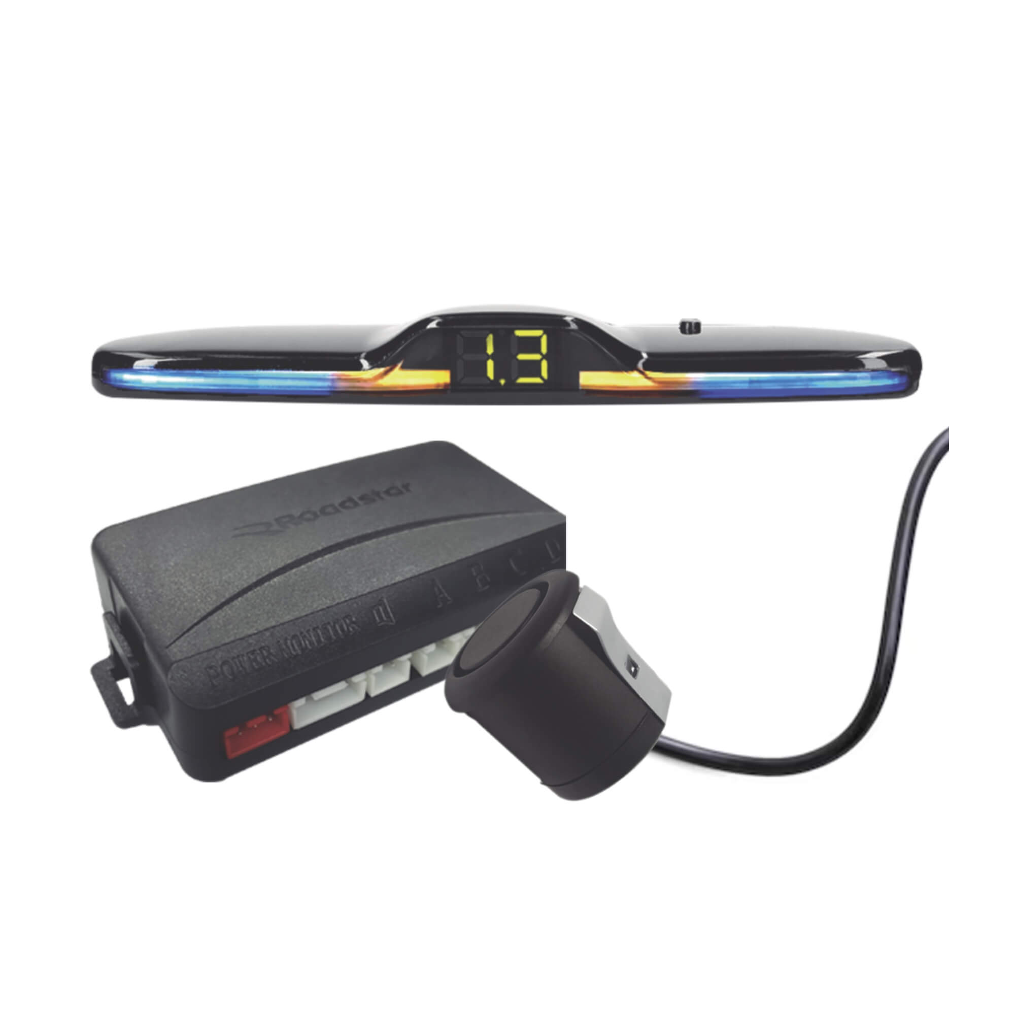 Sensor Automotivo de Estacionamento Cor Preto MI Pro Line Roadstar - RS308BR PRETO MI