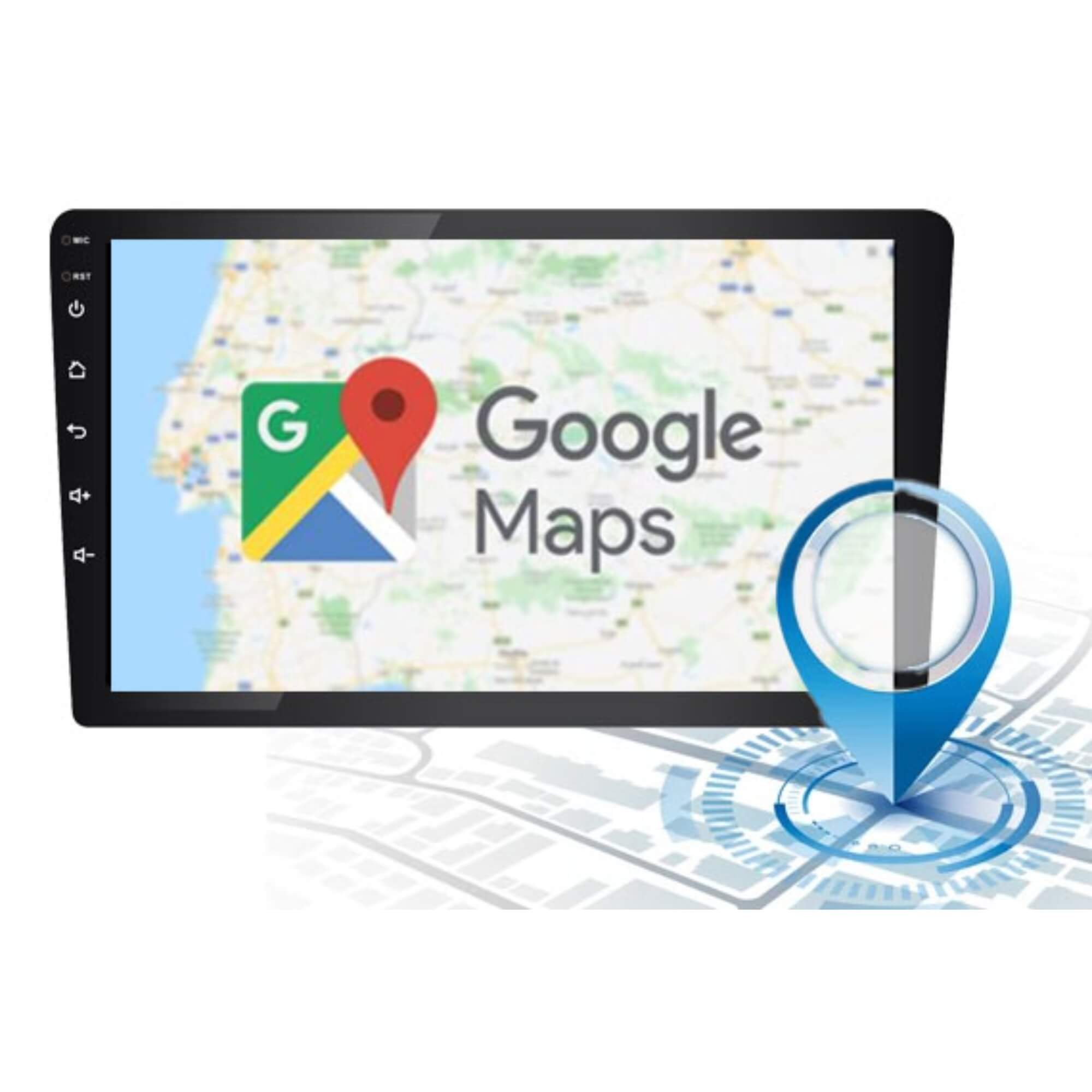 Multimídia Android Carplay Vidro Full Touch 9" Memória RAM 2Gb Roadstar - RS918BR MI