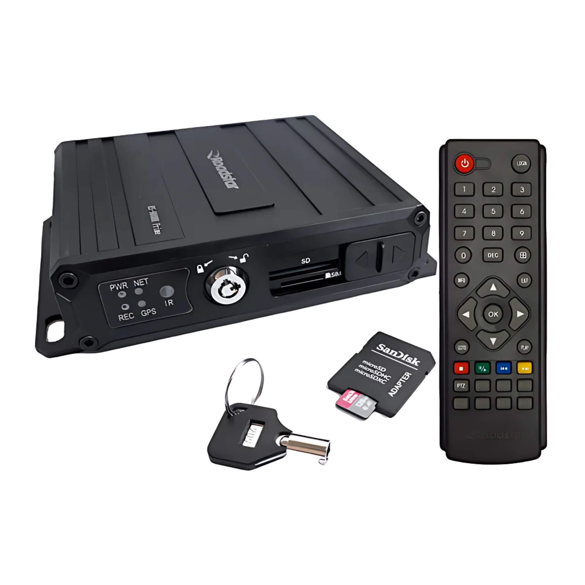 Kit Sistema DVR Monitoramento Automotivo Online MI Pro Line Roadstar - RS999BR