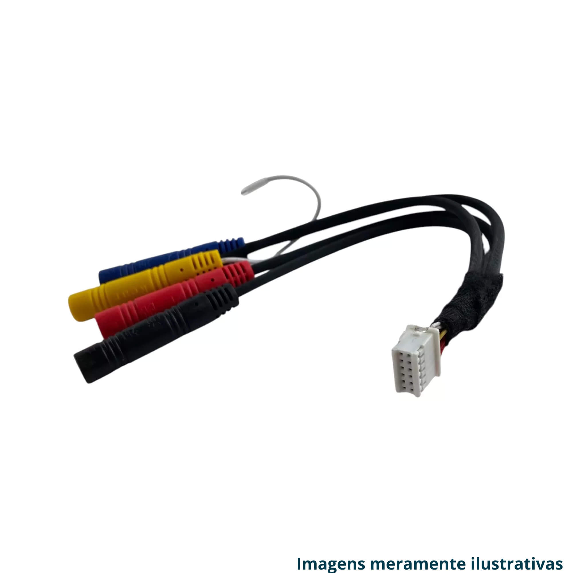 Kit Câmera Automotiva 360 graus p/ Multimídia RS1301BR Pro Line Roadstar - RS360BR ES