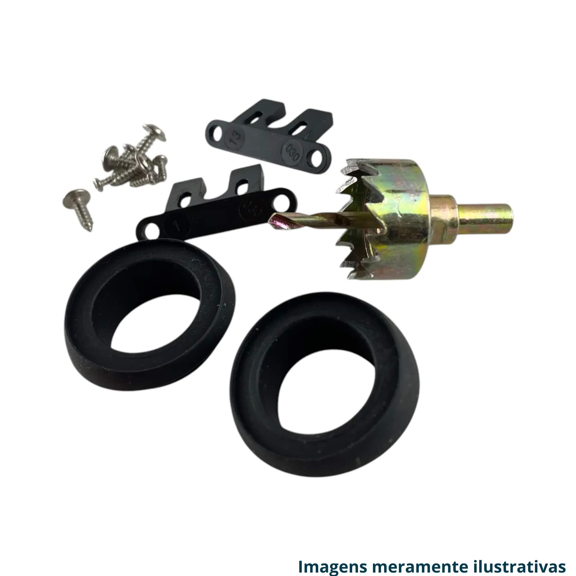 Kit Câmera Automotiva 360 graus p/ Multimídia RS1301BR Pro Line Roadstar - RS360BR ES