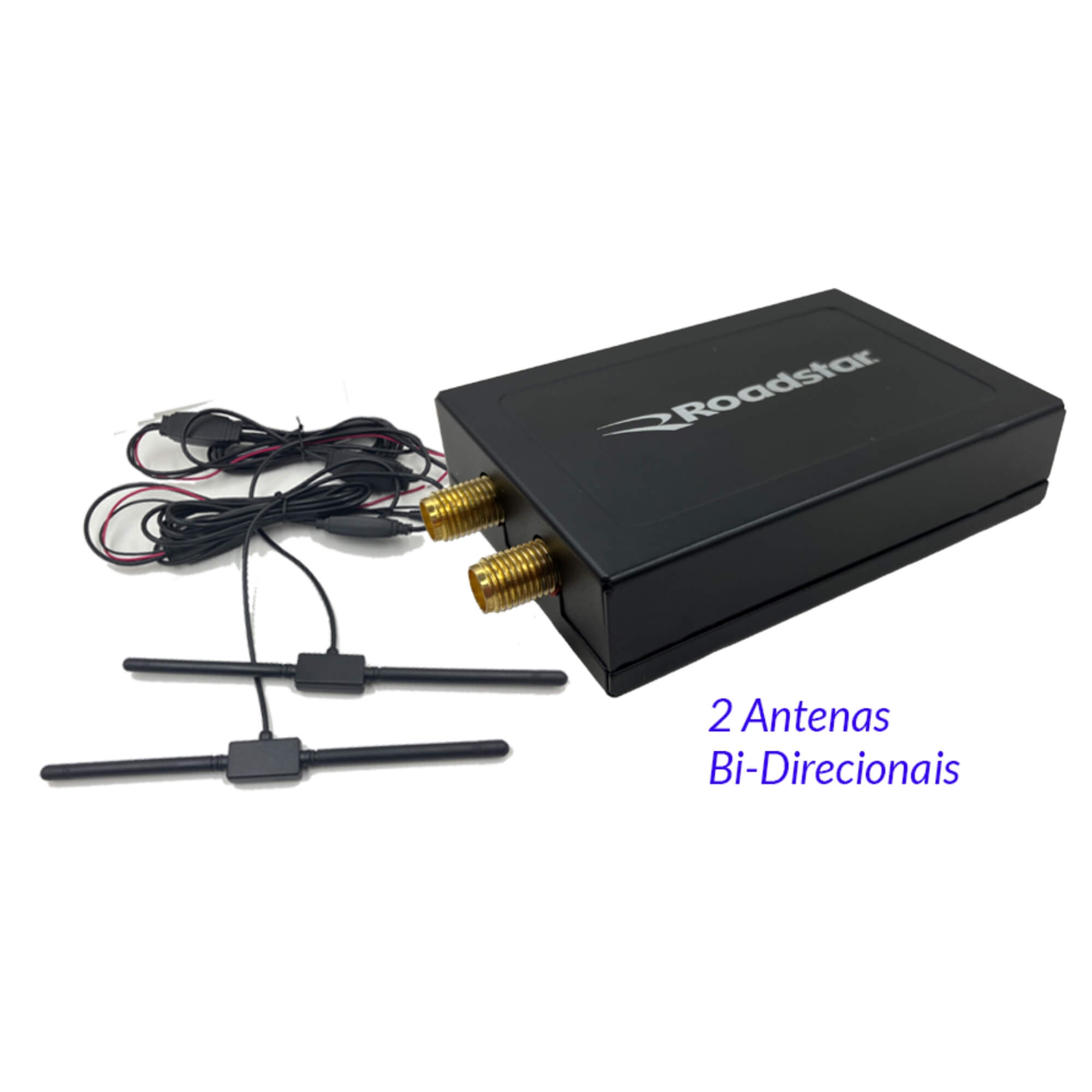Receptor Automotivo de TV Digital Full Seg Pro Line Roadstar - RS134BR ES