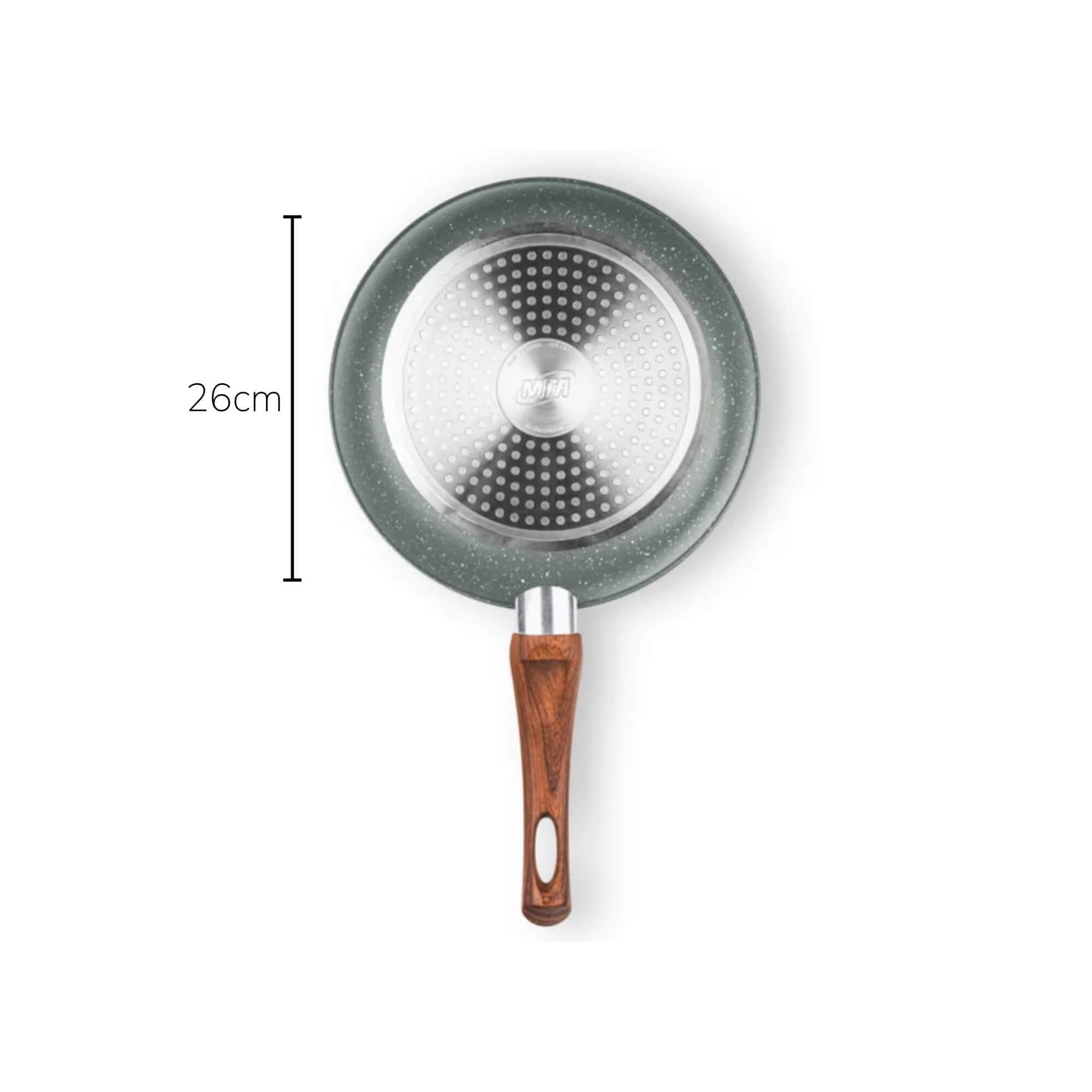 Frigideira Antiaderente Induction Pro Ceramic-Flon Garden N.26 2,0L 26cm MTA - 8541