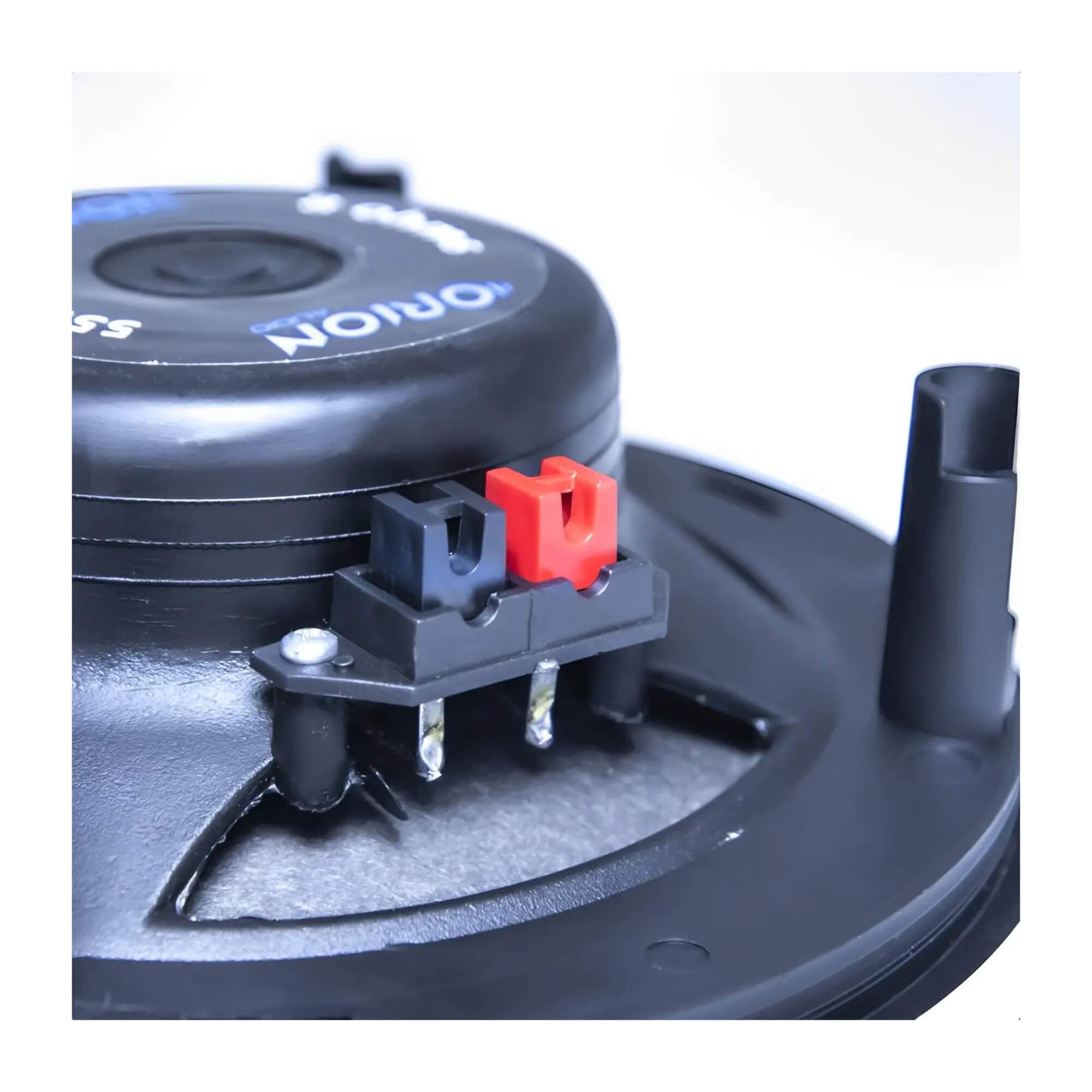 COMP Kit 10 Caixa Acústica Arandela Orion Full Range 6P 55W 8R Redonda Cor Preta Leson - 2LS00078P