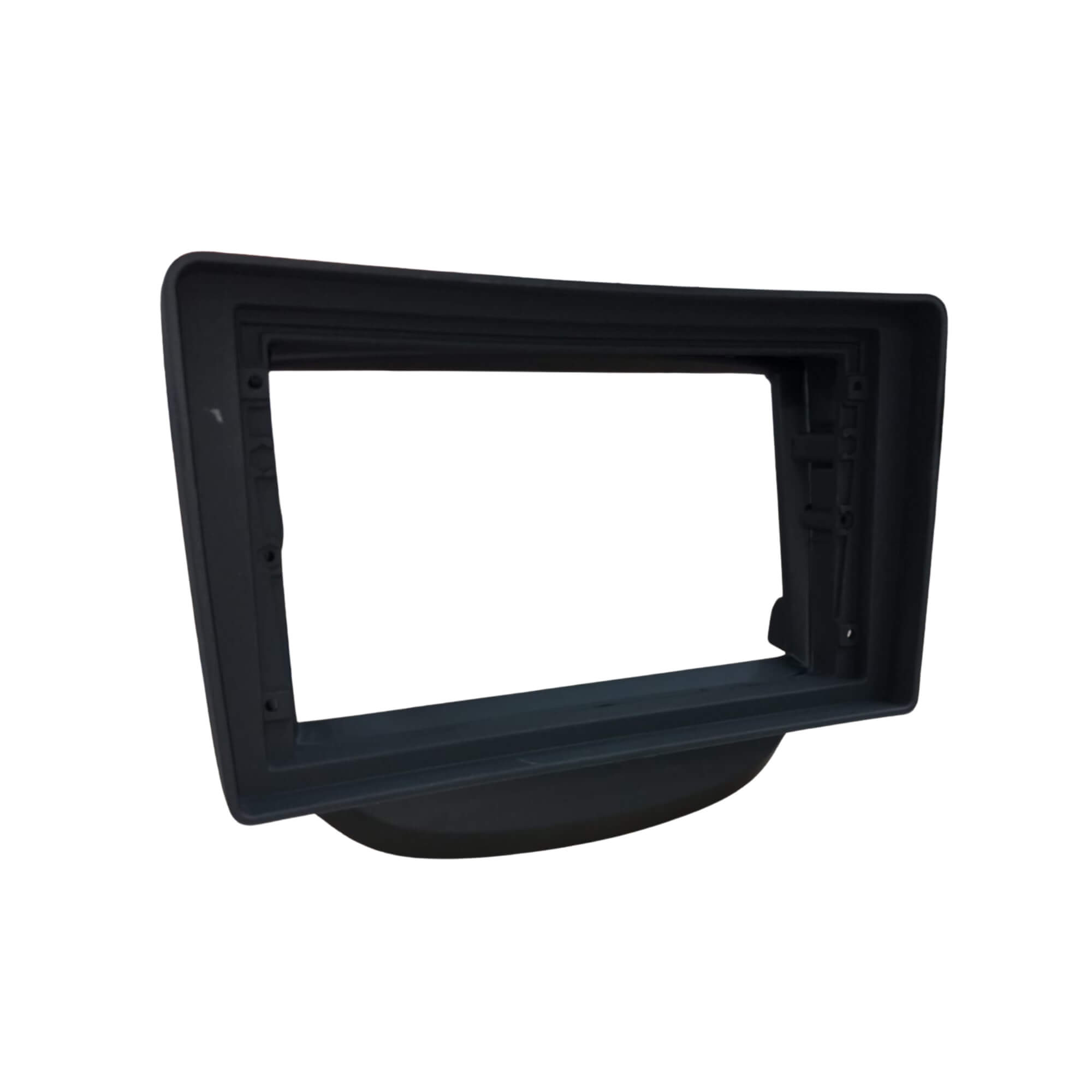 Moldura 9" pol na cor preta compatível c/ HB20 c/ som original de fábrica 2012 a 2019 Expex - EPX9HY022
