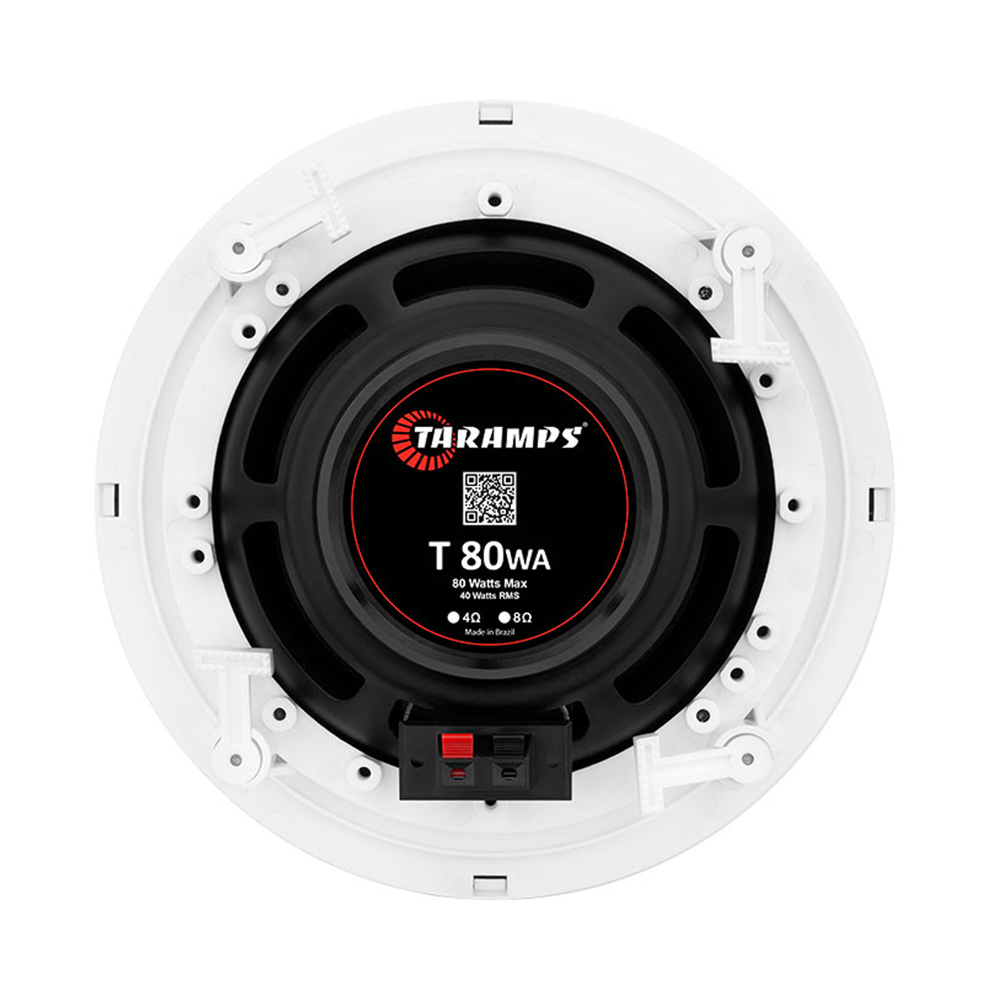 COMP Kit Amplificador Taramps THS 6000 + 16 Arandelas  6" 40 Watts RMS 8 Ohms Residenciais e comercios