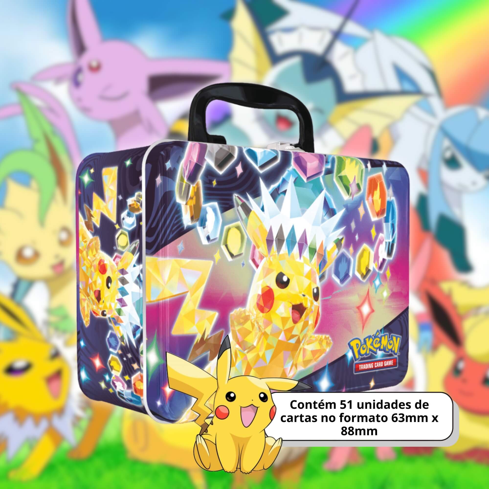 Maleta Pokémon TCG Colecionável Copag - 33596