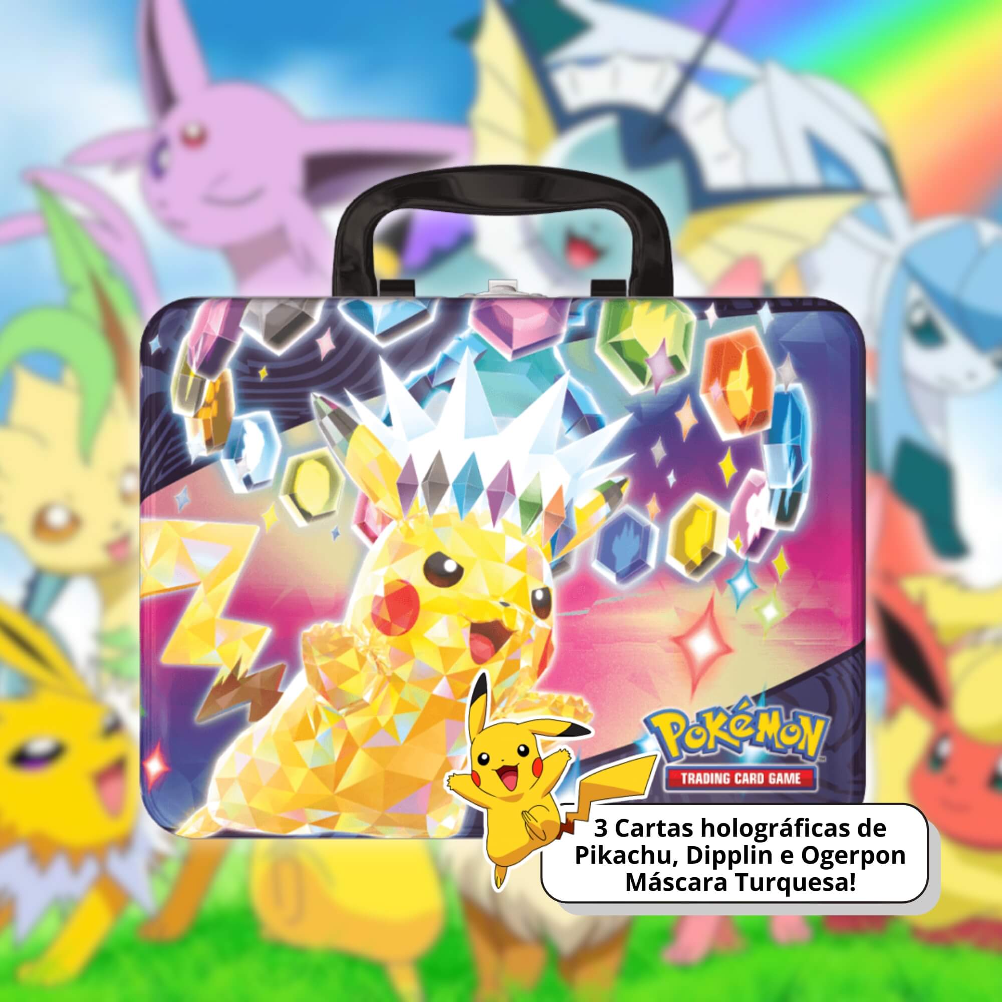 Maleta Pokémon TCG Colecionável Copag - 33596