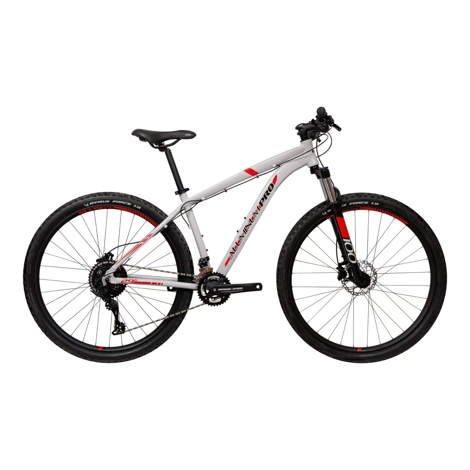 Bicicleta Aluminum Pro Aro 29 TMR29V20 A25 cor Cinza Caloi - 009662.19002