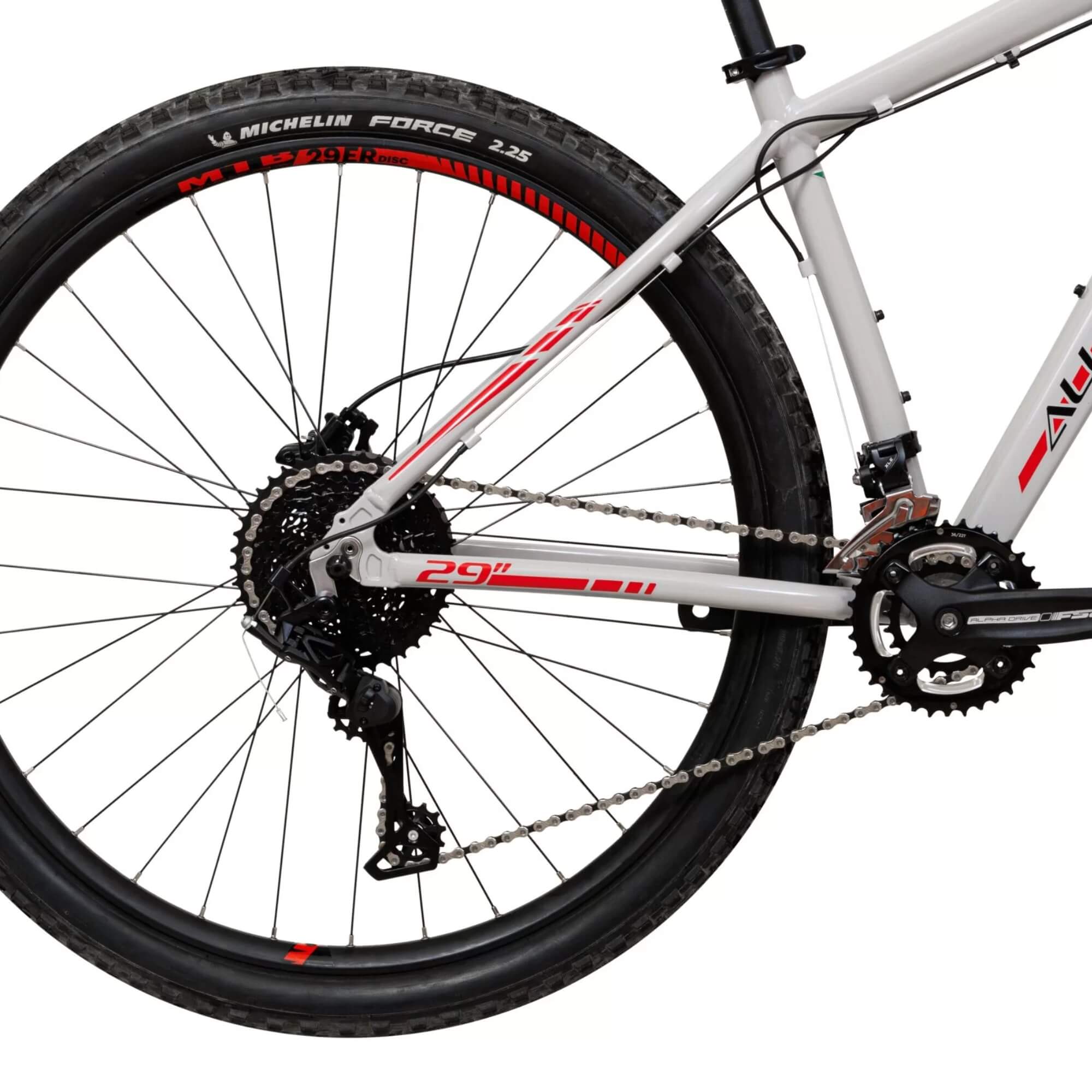 Bicicleta Aluminum Pro Aro 29 TMR29V20 A25 cor Cinza Caloi - 009662.19002