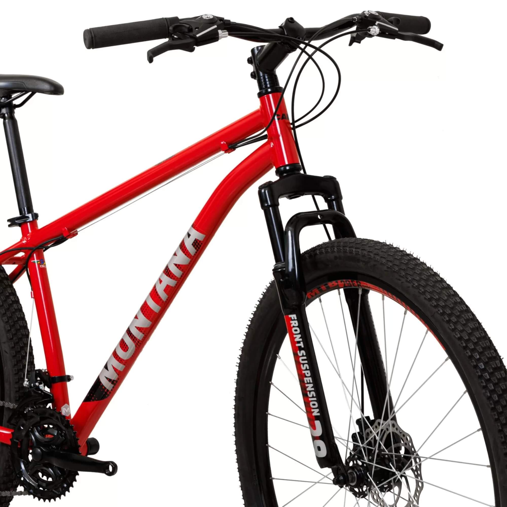 Bicicleta Semi-Montana Aro 29 T17R29V21 A25 cor Vermelha Caloi - 009661.19001