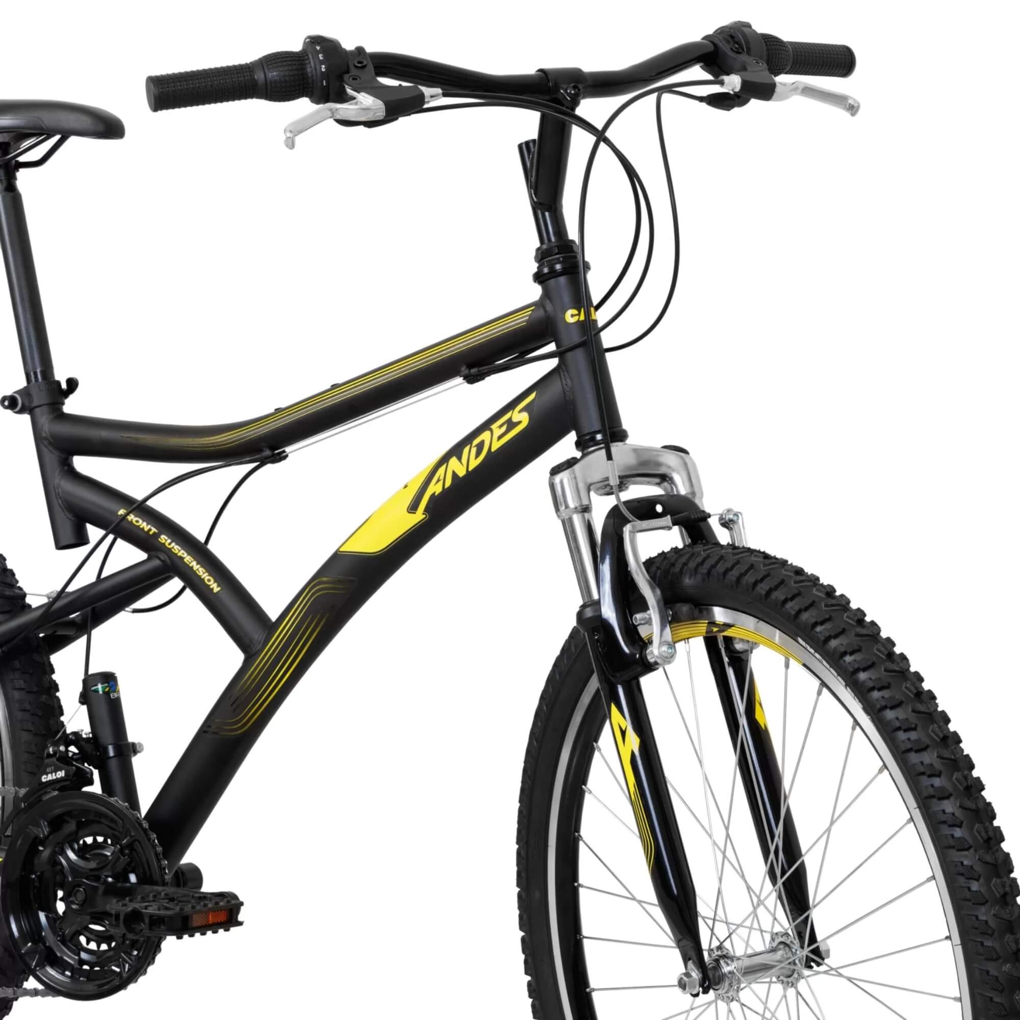 Bicicleta Andes Aro 26 cor Preta A25 Caloi - 005259.19009