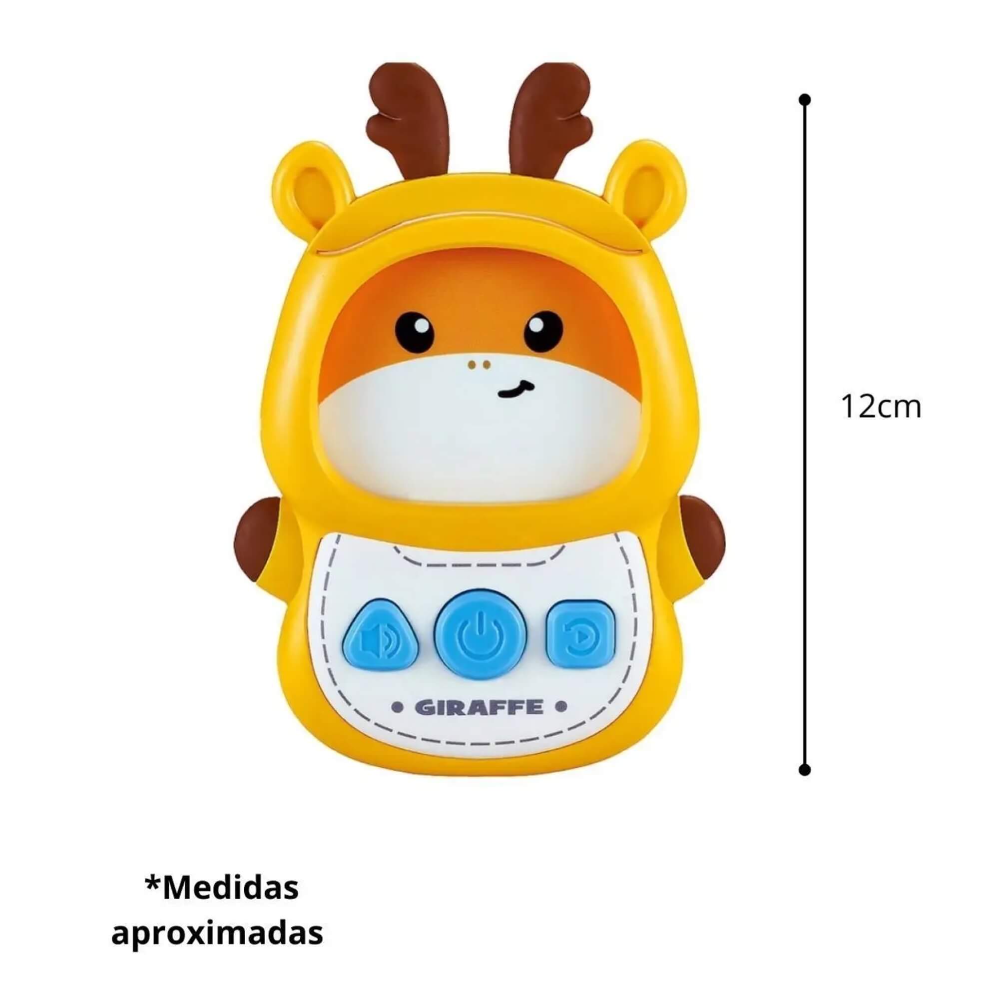 Brinquedo Infantil Girafa Interativa Educacional em Inglês Multikids - BR2175
