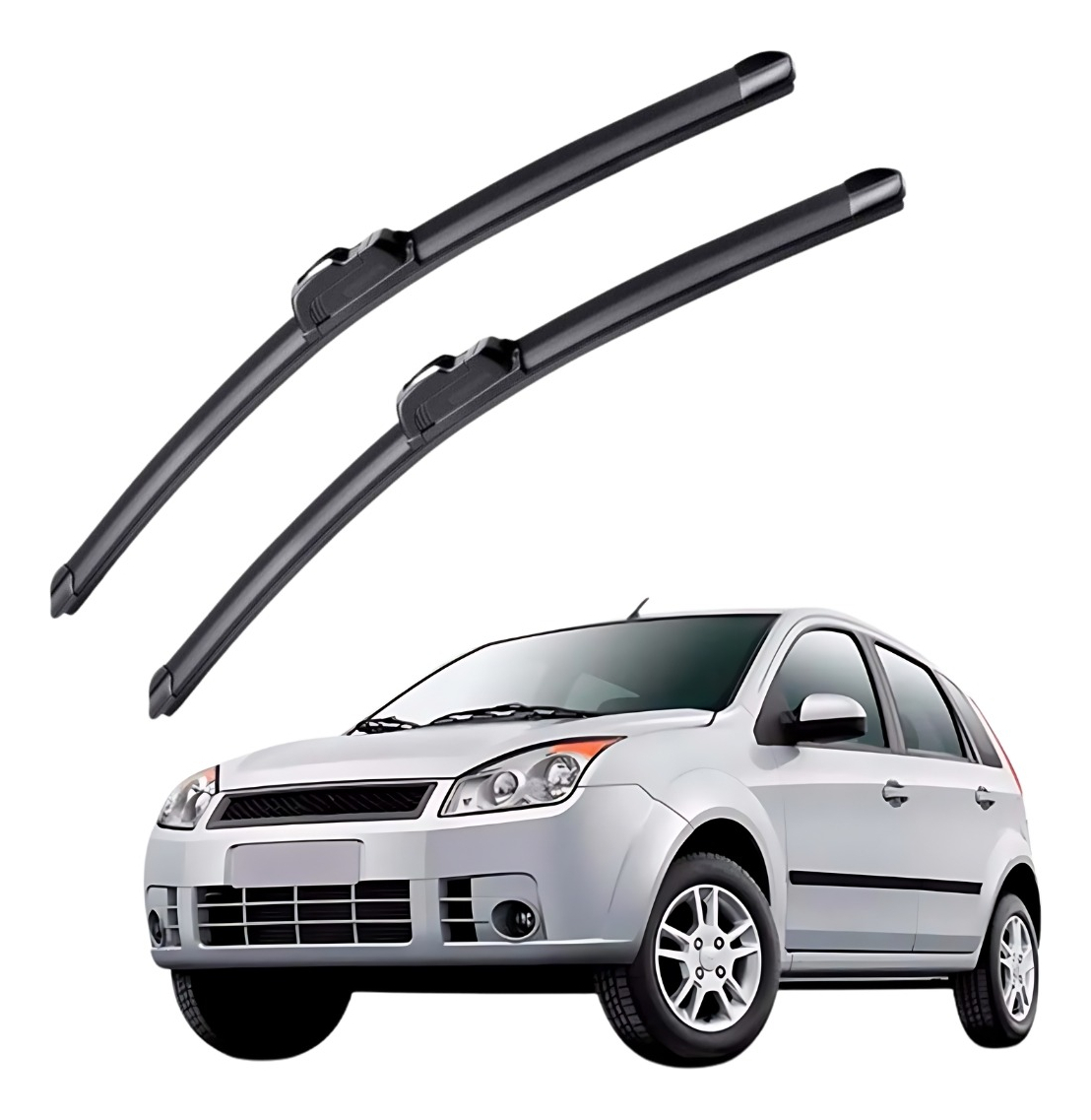 COMP Par Palhetas Limpador De Parabrisa Ford Fiesta 2003 À 2010 Tiger Auto 23/18
