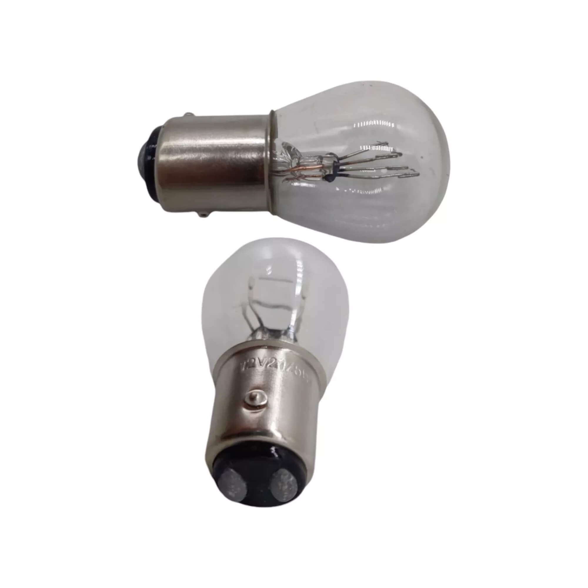 Lâmpada Automotiva Halogena 12V P21/5W BAY15D 2 Polos 10 unidades Code Tech One - KC-F-5225