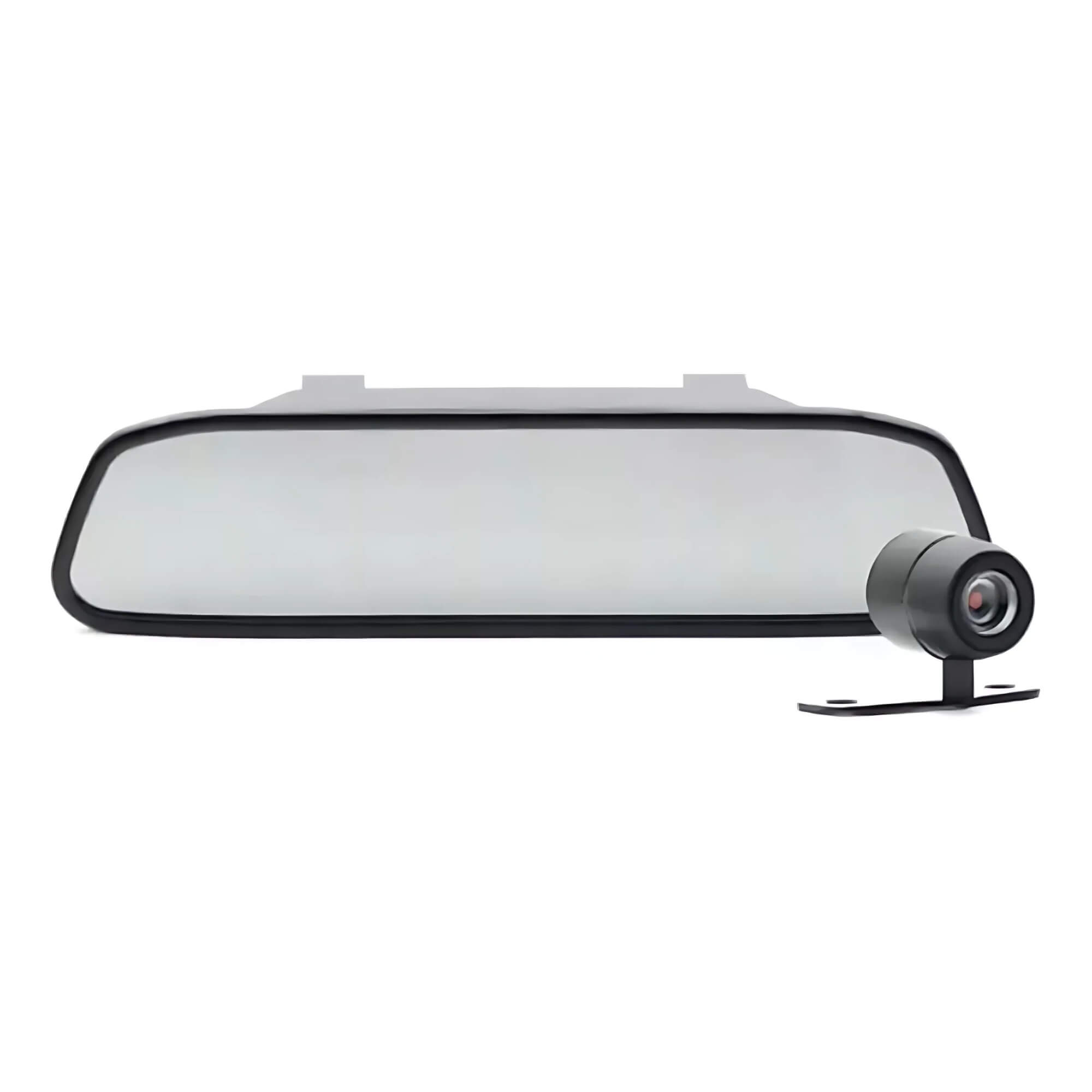 Kit Retrovisor 4.3" Polegadas com Câmera de Ré Borboleta Tech One - KC-E-6317