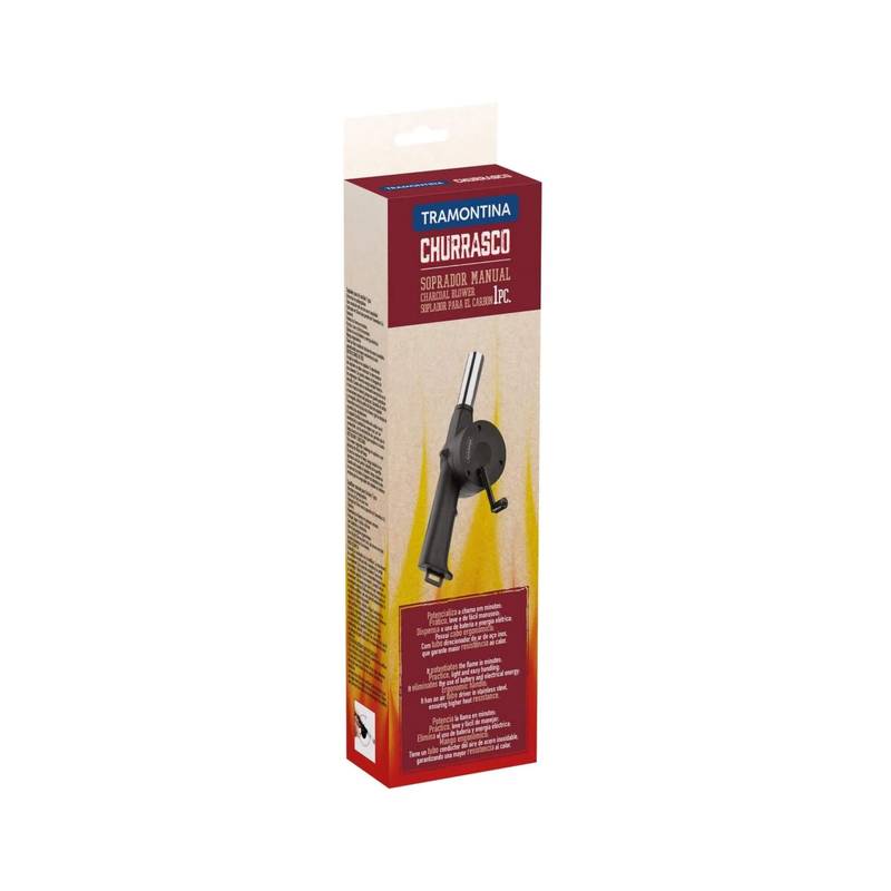 Soprador Manual para Carvão em Polipropileno e Aço Inox Tramontina - 26479101