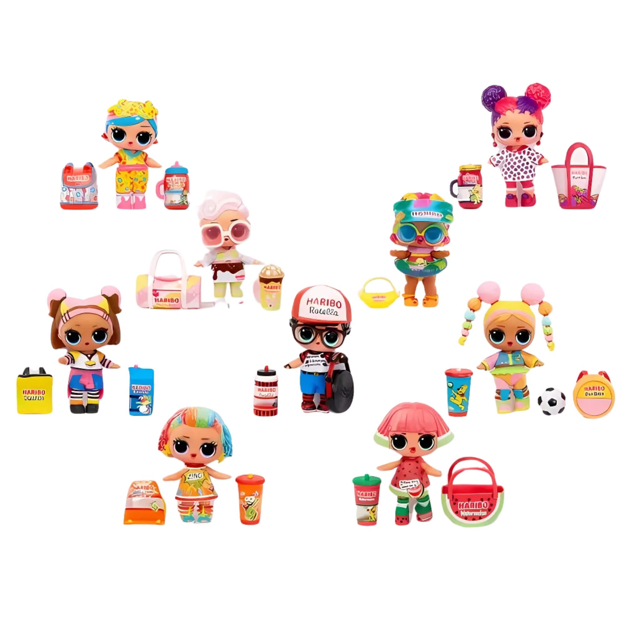 Boneca L.O.L. Surprise Tot Loves Mini Sweets X HARIBO Sortida e Unitária MGA - 4222119913